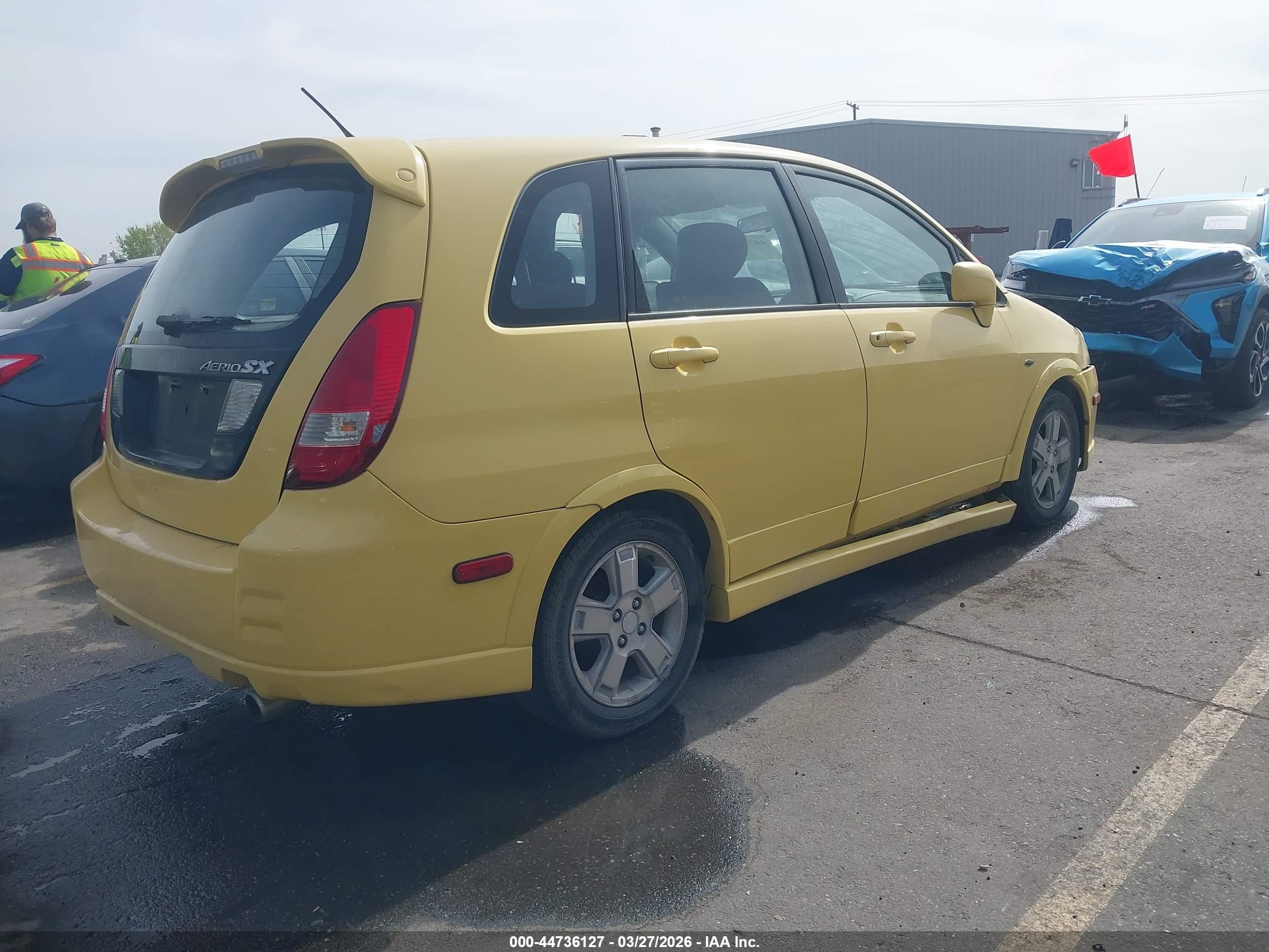 2003 Suzuki Aerio Sx Yellow vin: JS2RC41H535206308