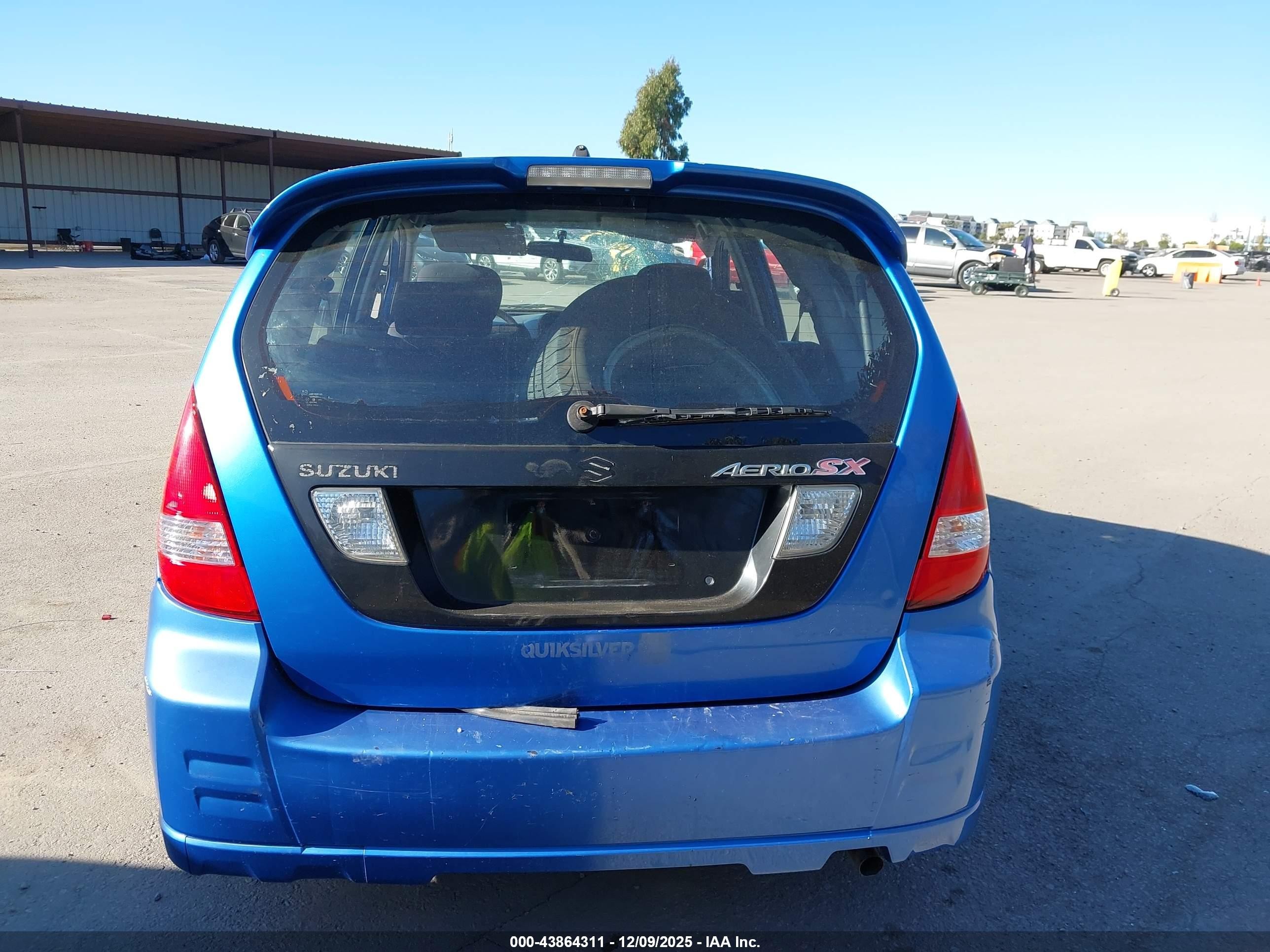 2003 Suzuki Aerio Sx   Blue vin: JS2RC41H535210567