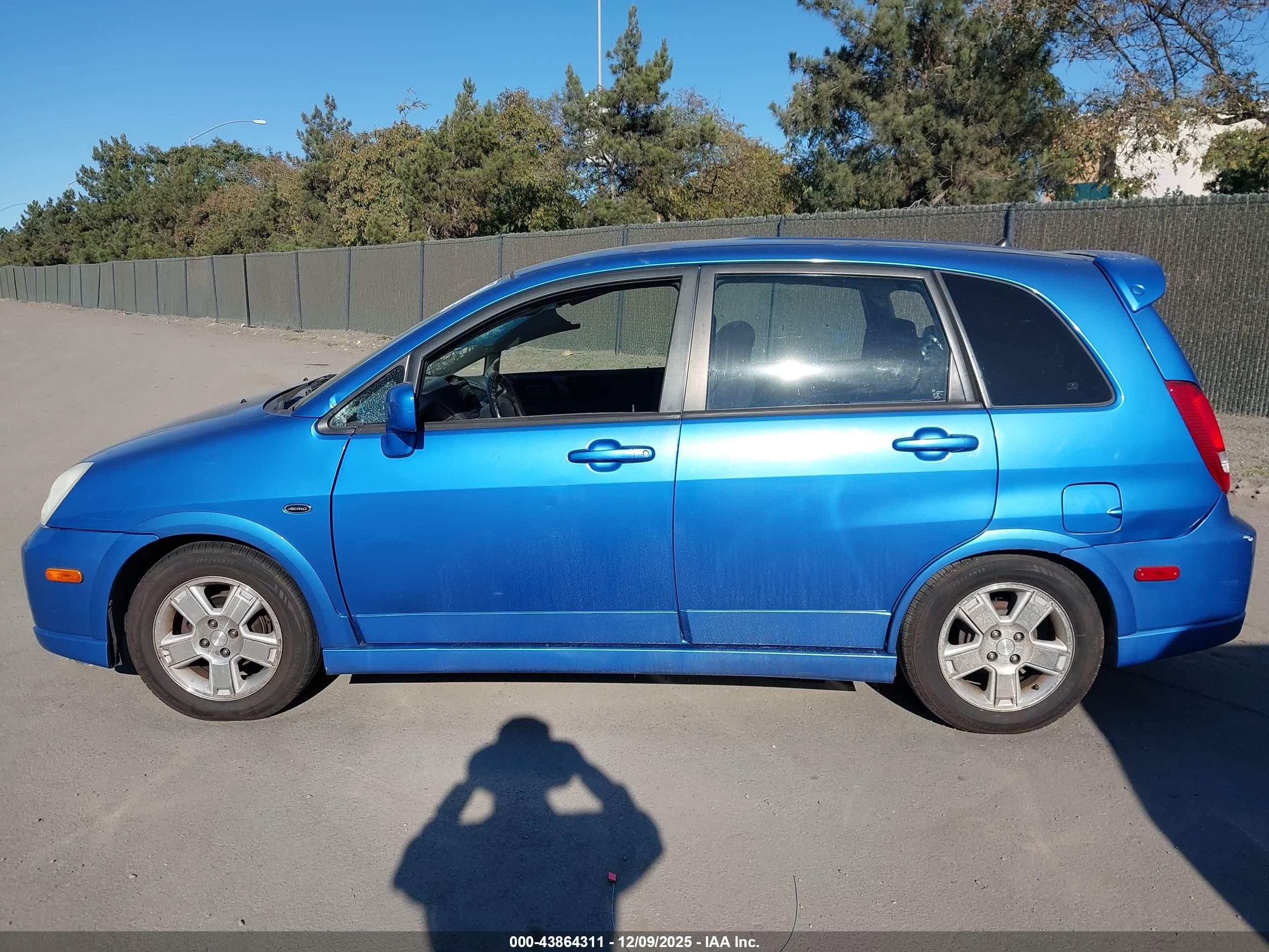 2003 Suzuki Aerio Sx   Blue vin: JS2RC41H535210567