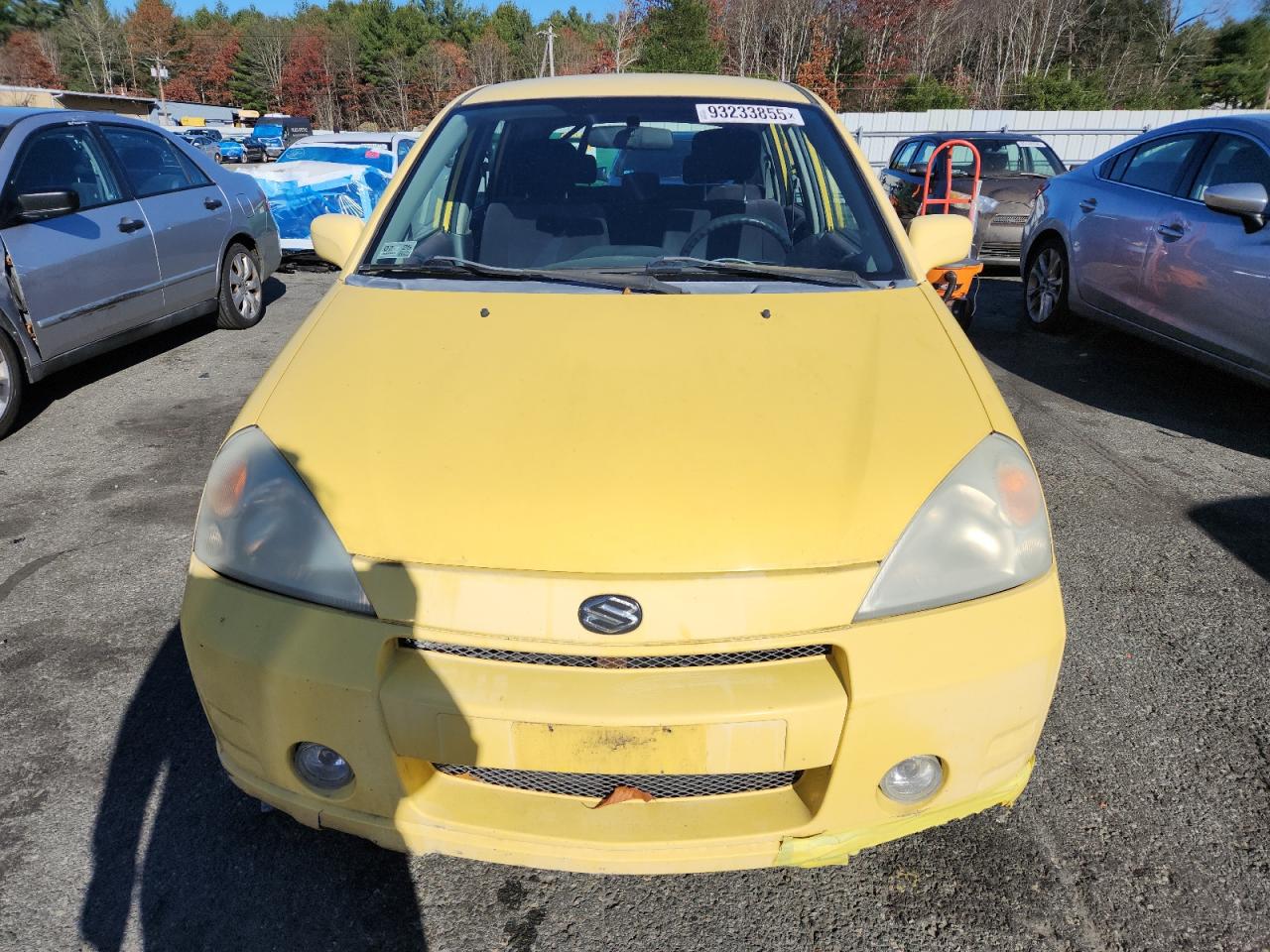 2003 Suzuki Aerio Sx Yellow vin: JS2RC41H735207654