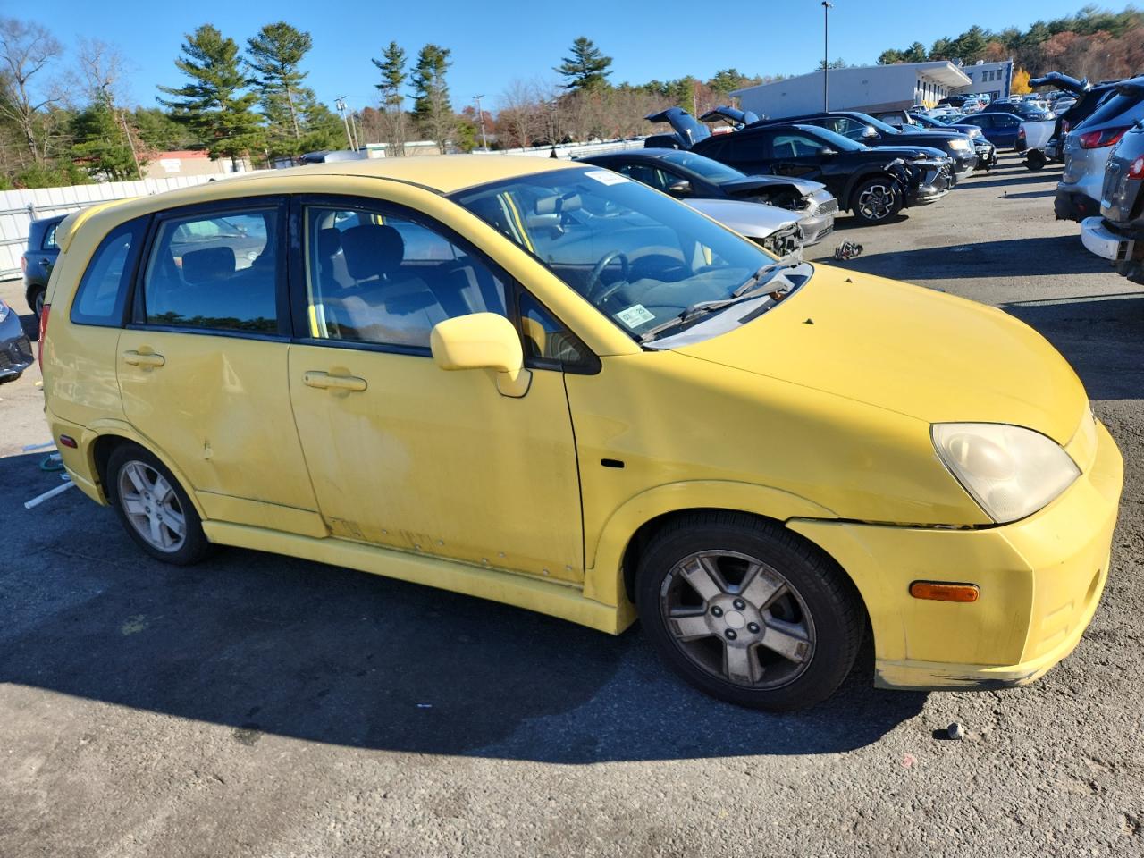 2003 Suzuki Aerio Sx Yellow vin: JS2RC41H735207654