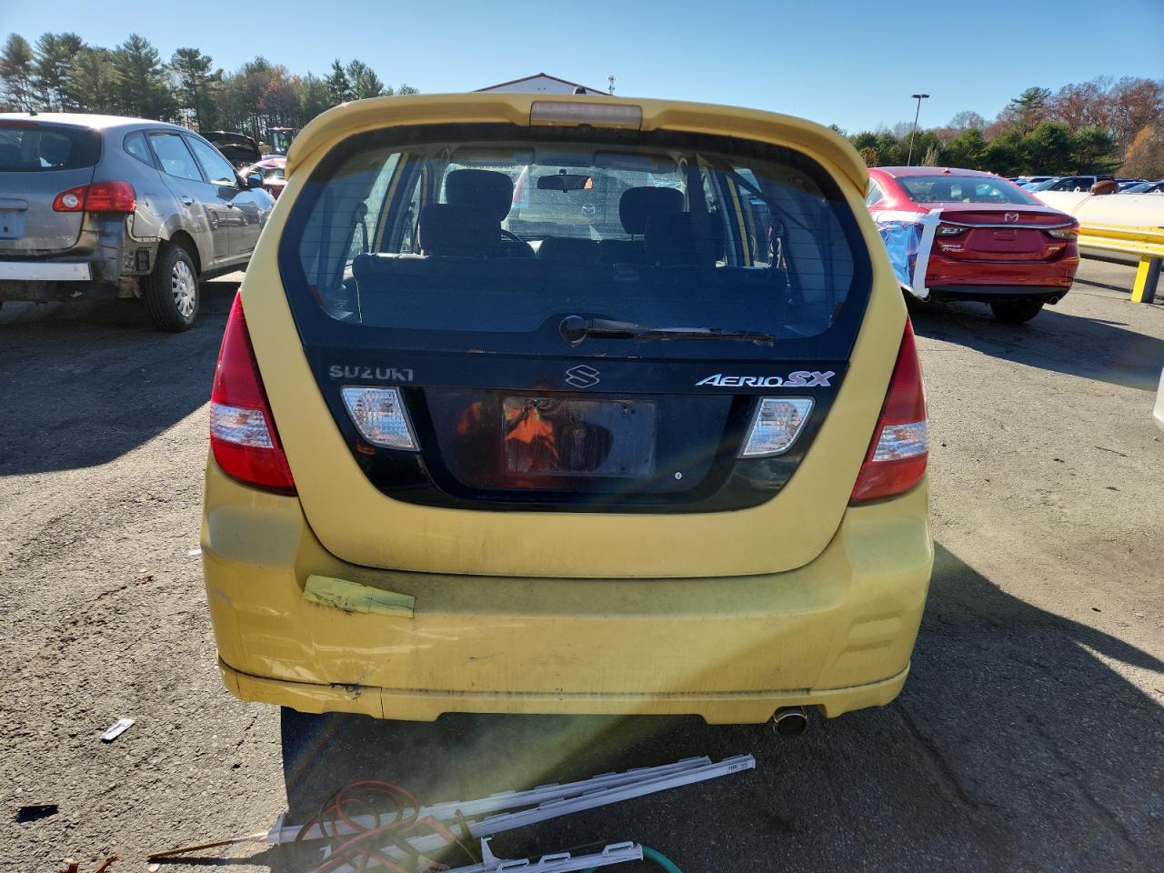 2003 Suzuki Aerio Sx Yellow vin: JS2RC41H735207654