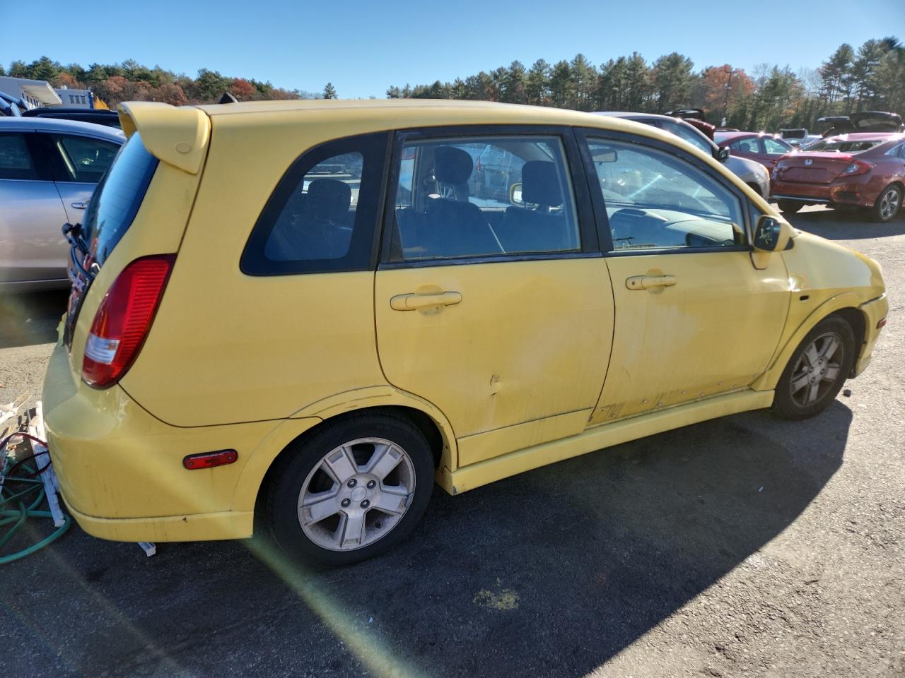 2003 Suzuki Aerio Sx Yellow vin: JS2RC41H735207654