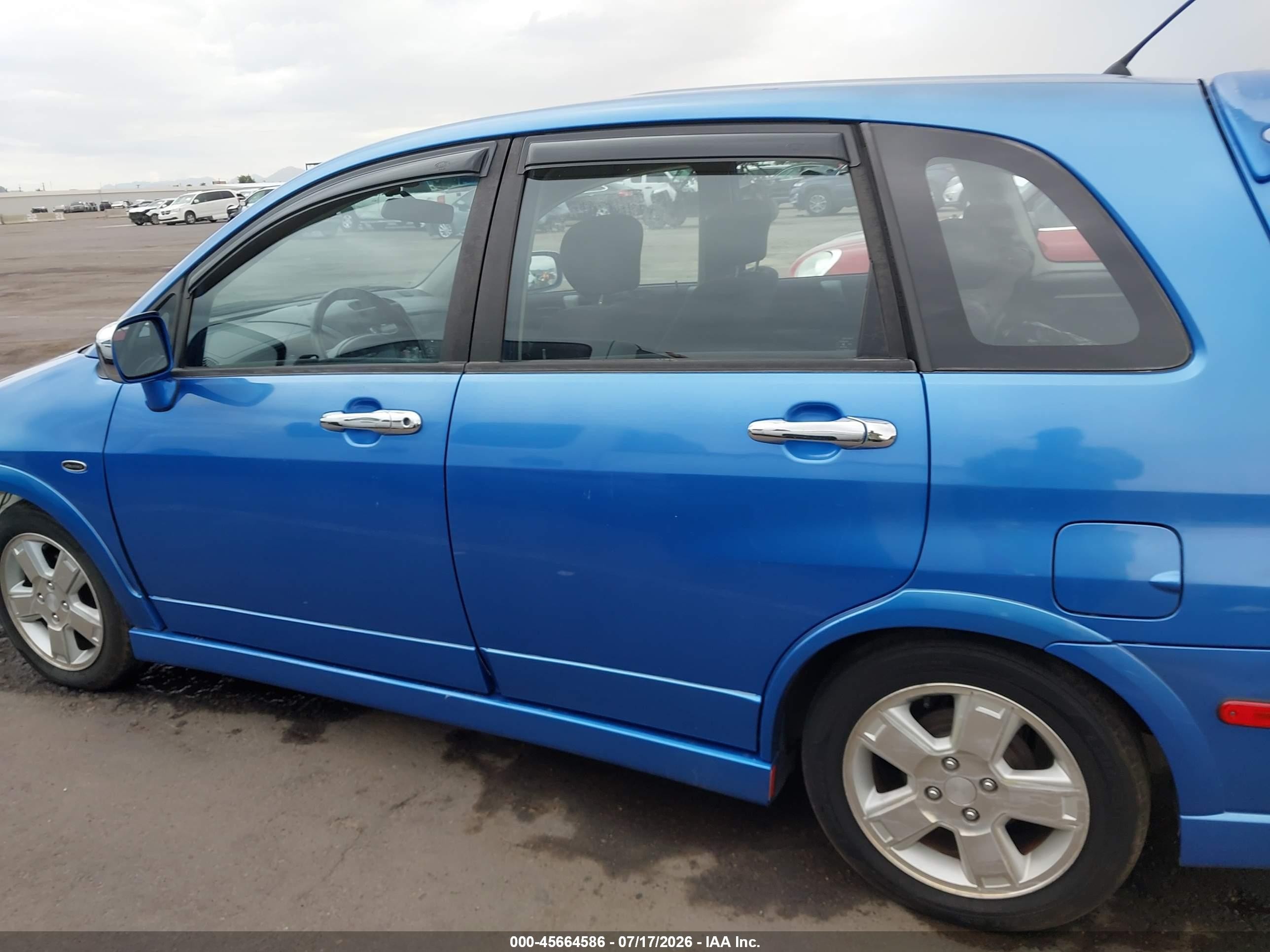 2003 Suzuki Aerio Sx   Blue vin: JS2RC41H835211258