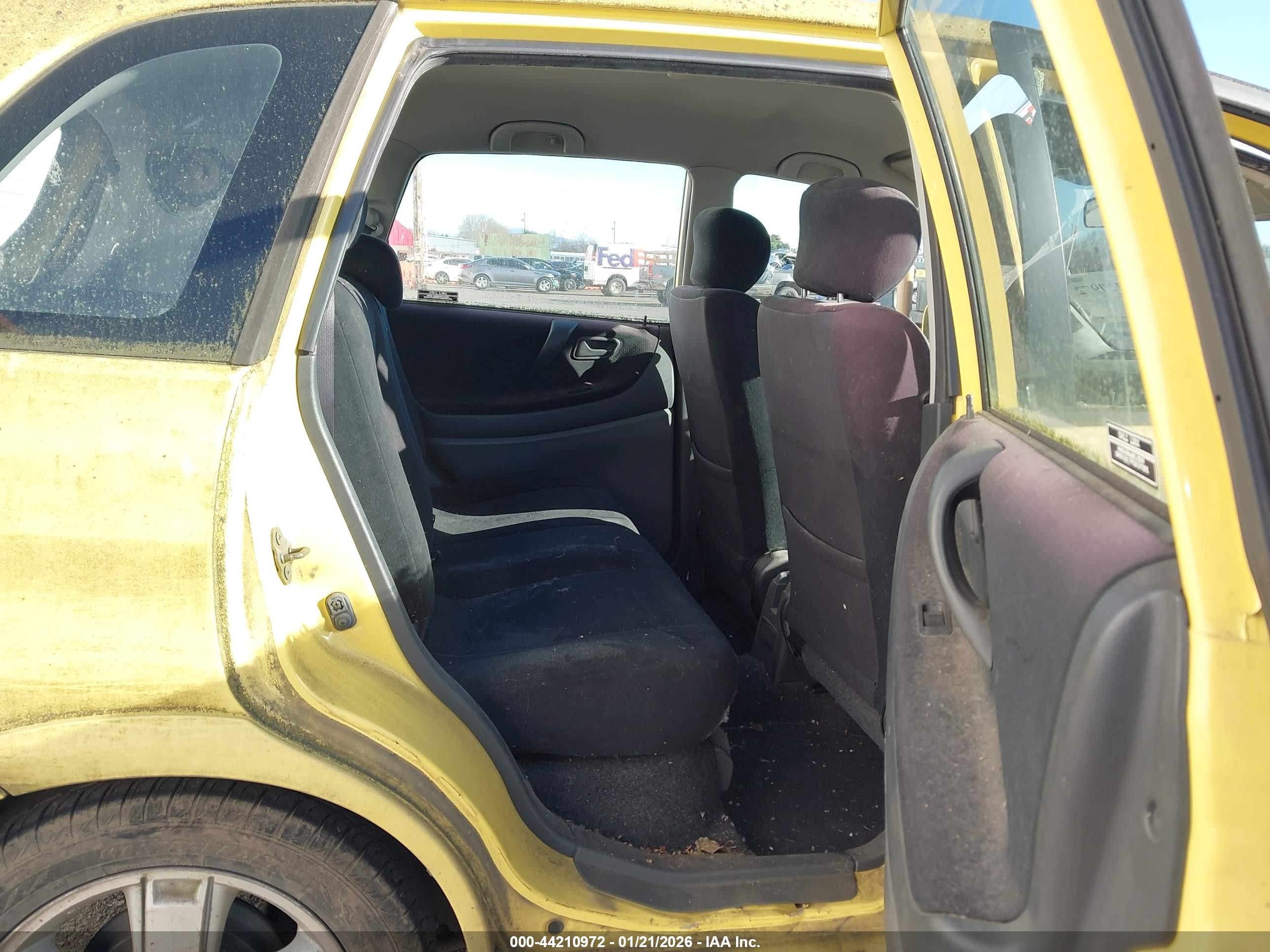 2003 Suzuki Aerio Sx   Yellow vin: JS2RC41HX35203128