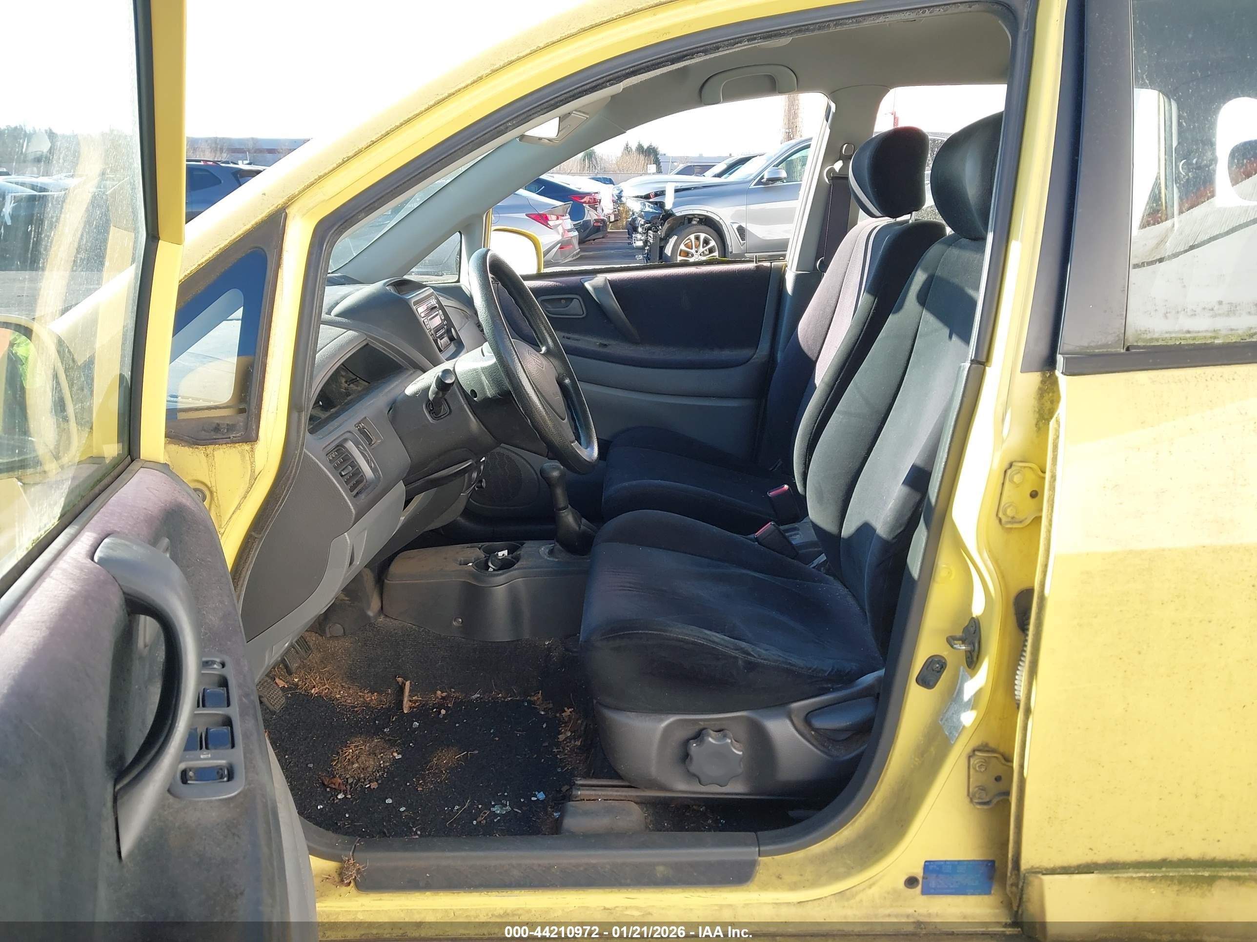 2003 Suzuki Aerio Sx   Yellow vin: JS2RC41HX35203128