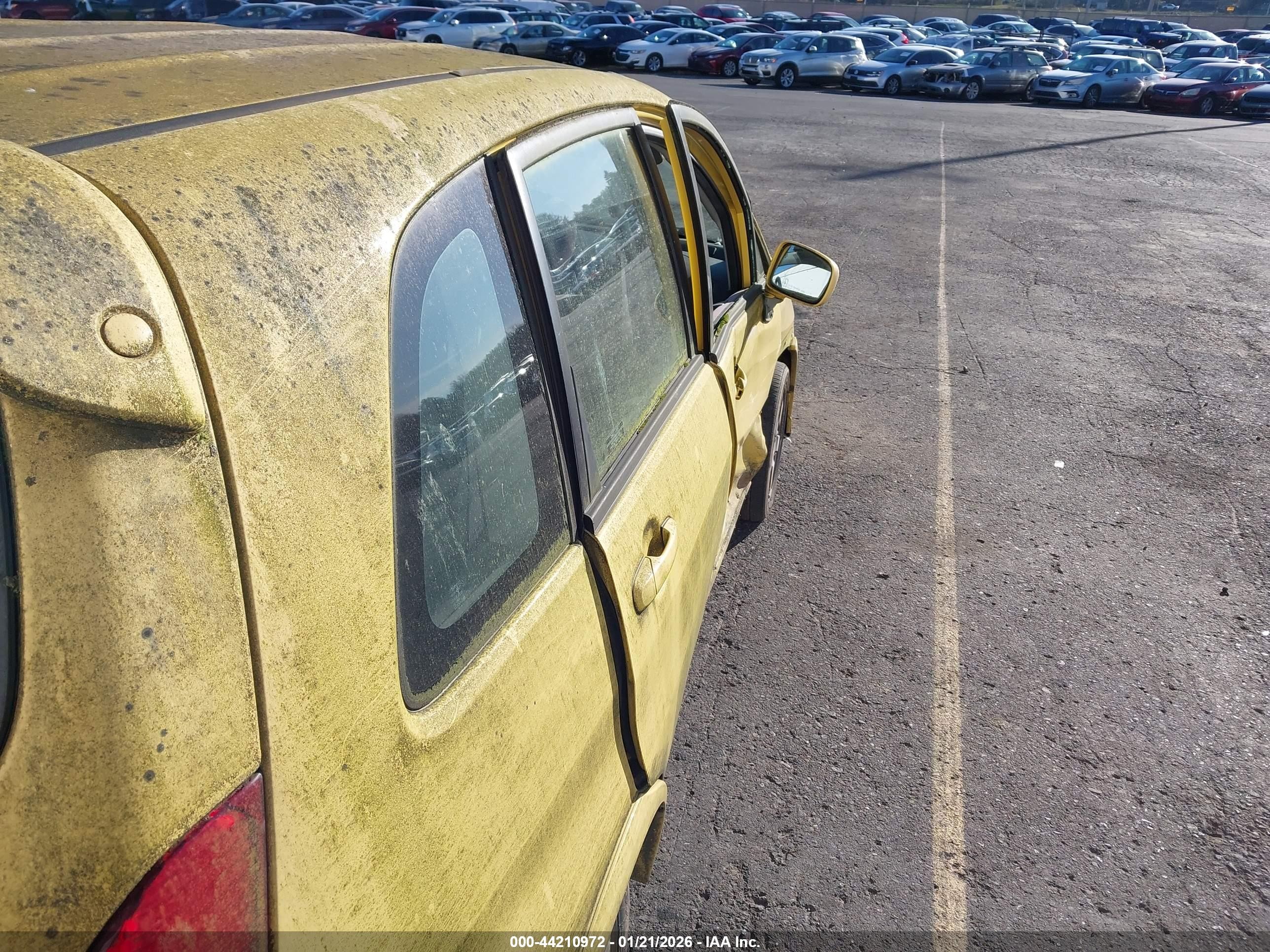 2003 Suzuki Aerio Sx   Yellow vin: JS2RC41HX35203128