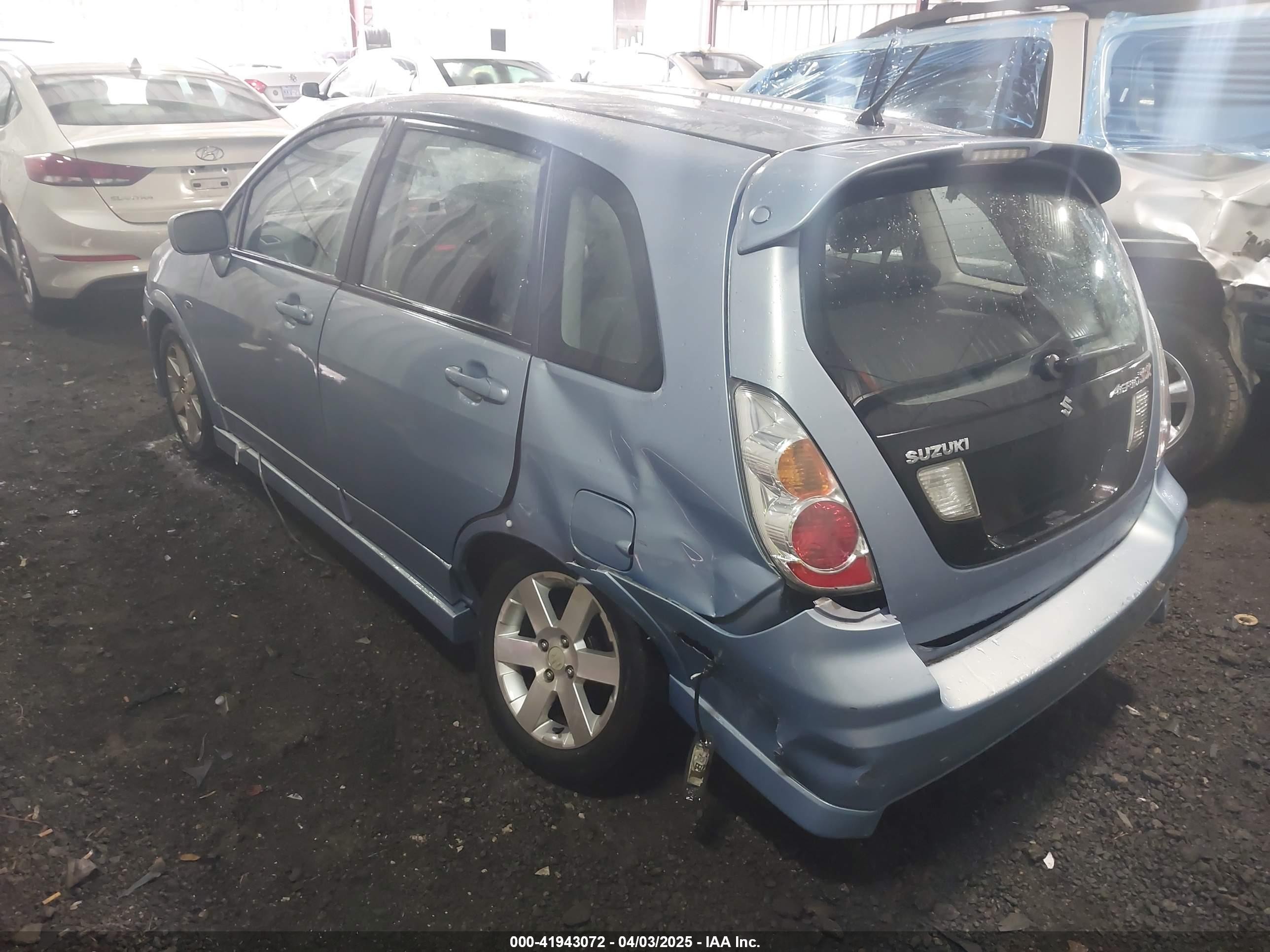 2005 Suzuki Aerio Sx   Blue vin: JS2RC61H055304743