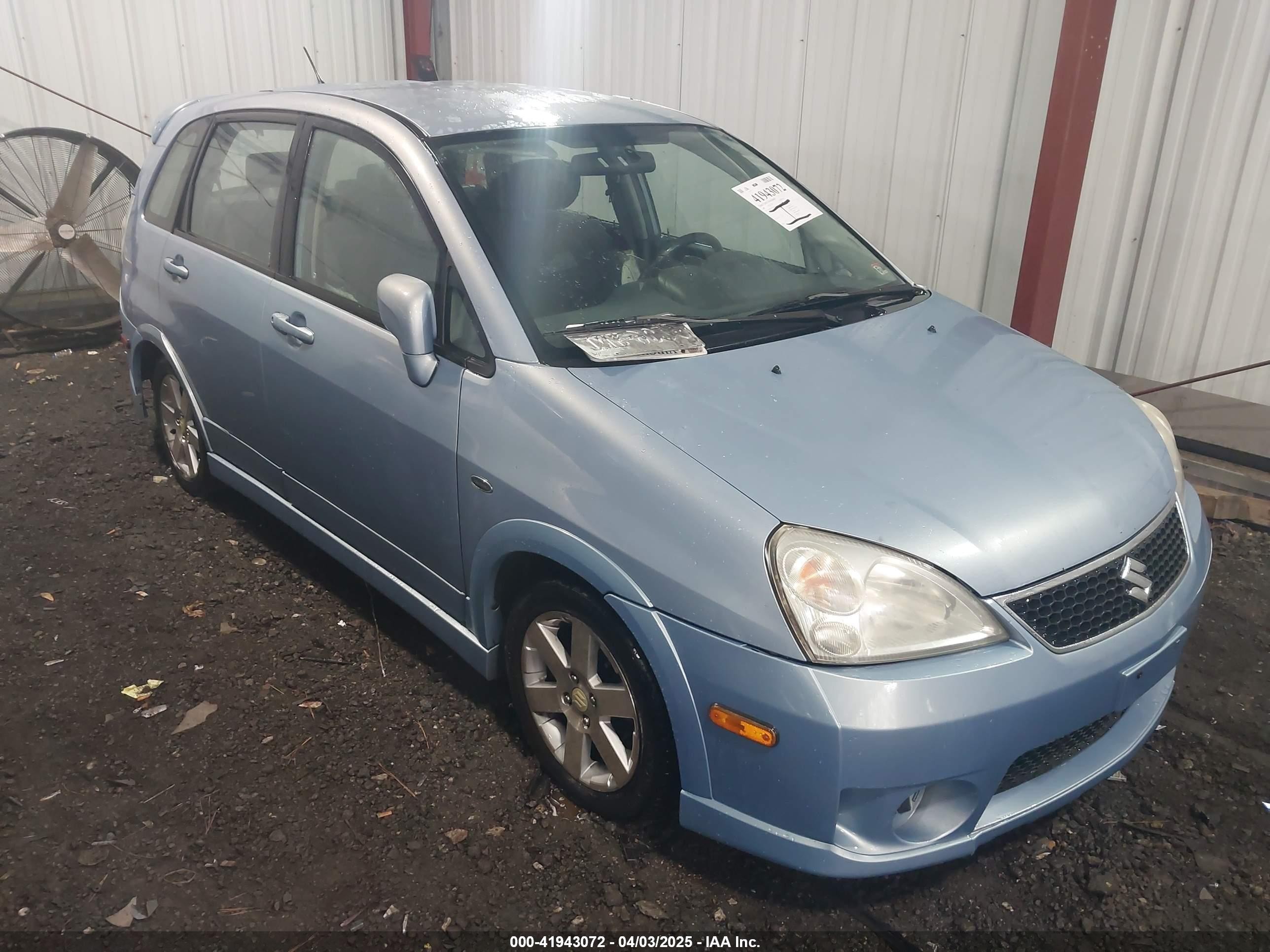 2005 Suzuki Aerio Sx   Blue vin: JS2RC61H055304743