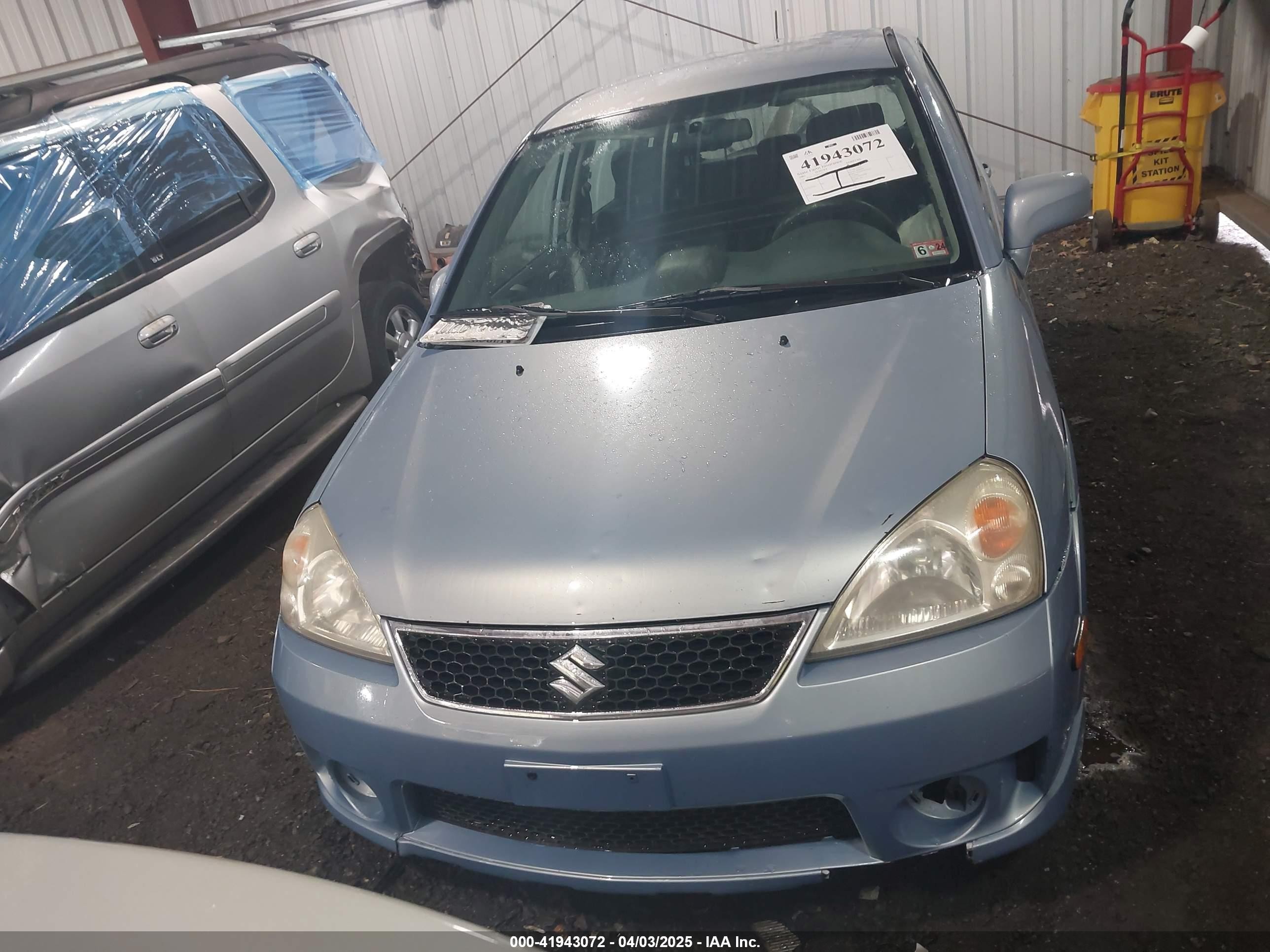 2005 Suzuki Aerio Sx   Blue vin: JS2RC61H055304743