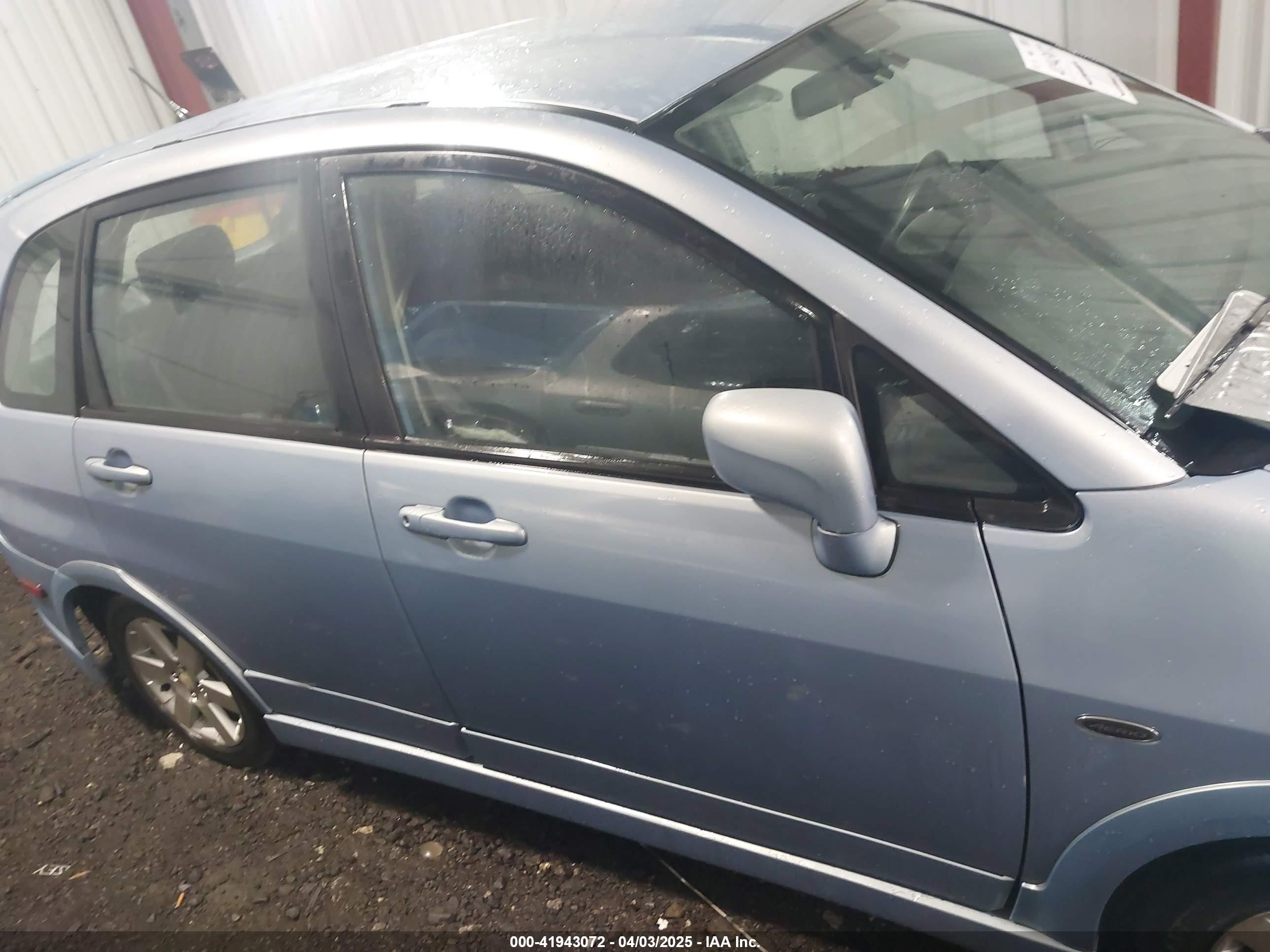 2005 Suzuki Aerio Sx   Blue vin: JS2RC61H055304743