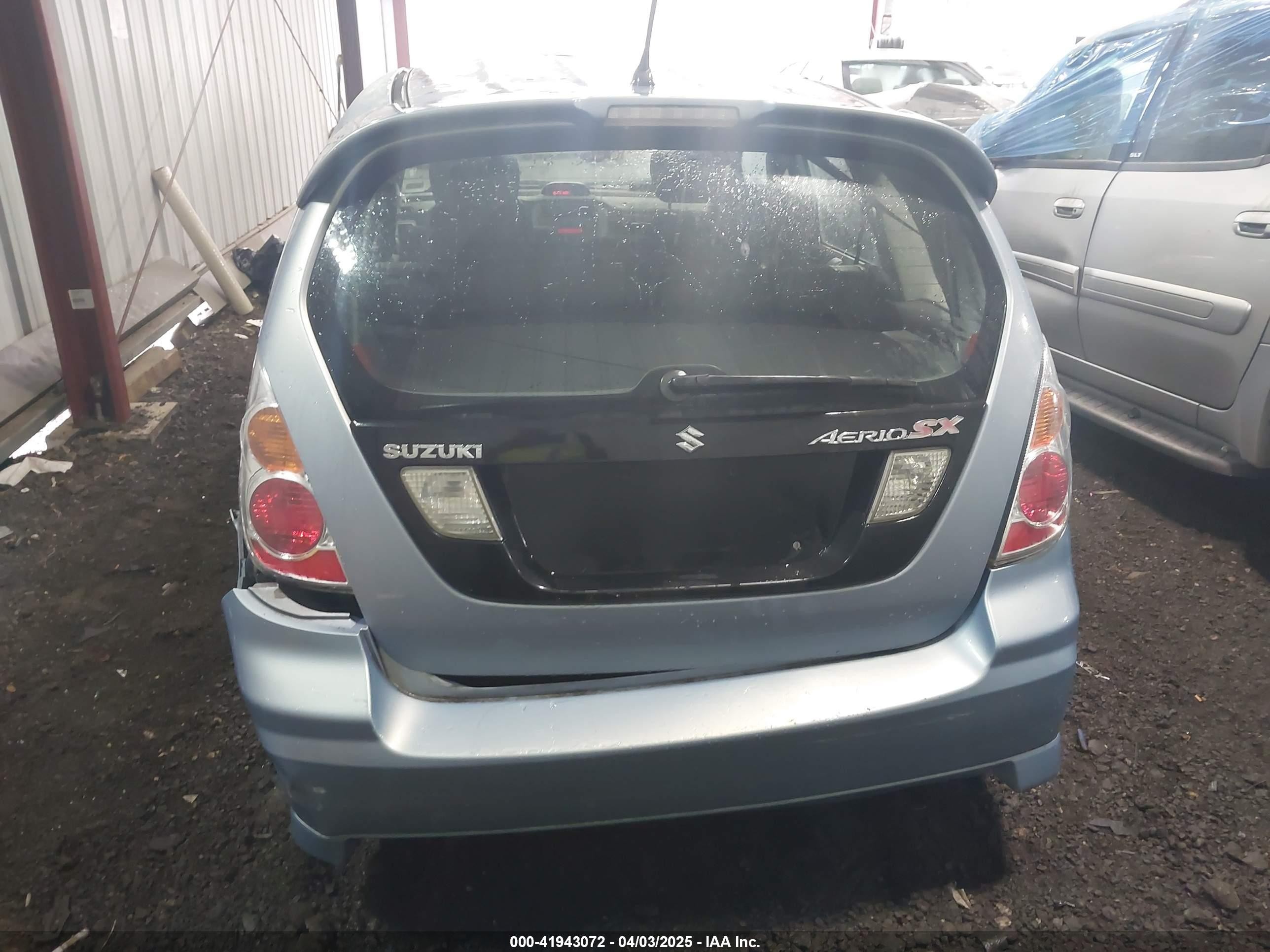 2005 Suzuki Aerio Sx   Blue vin: JS2RC61H055304743