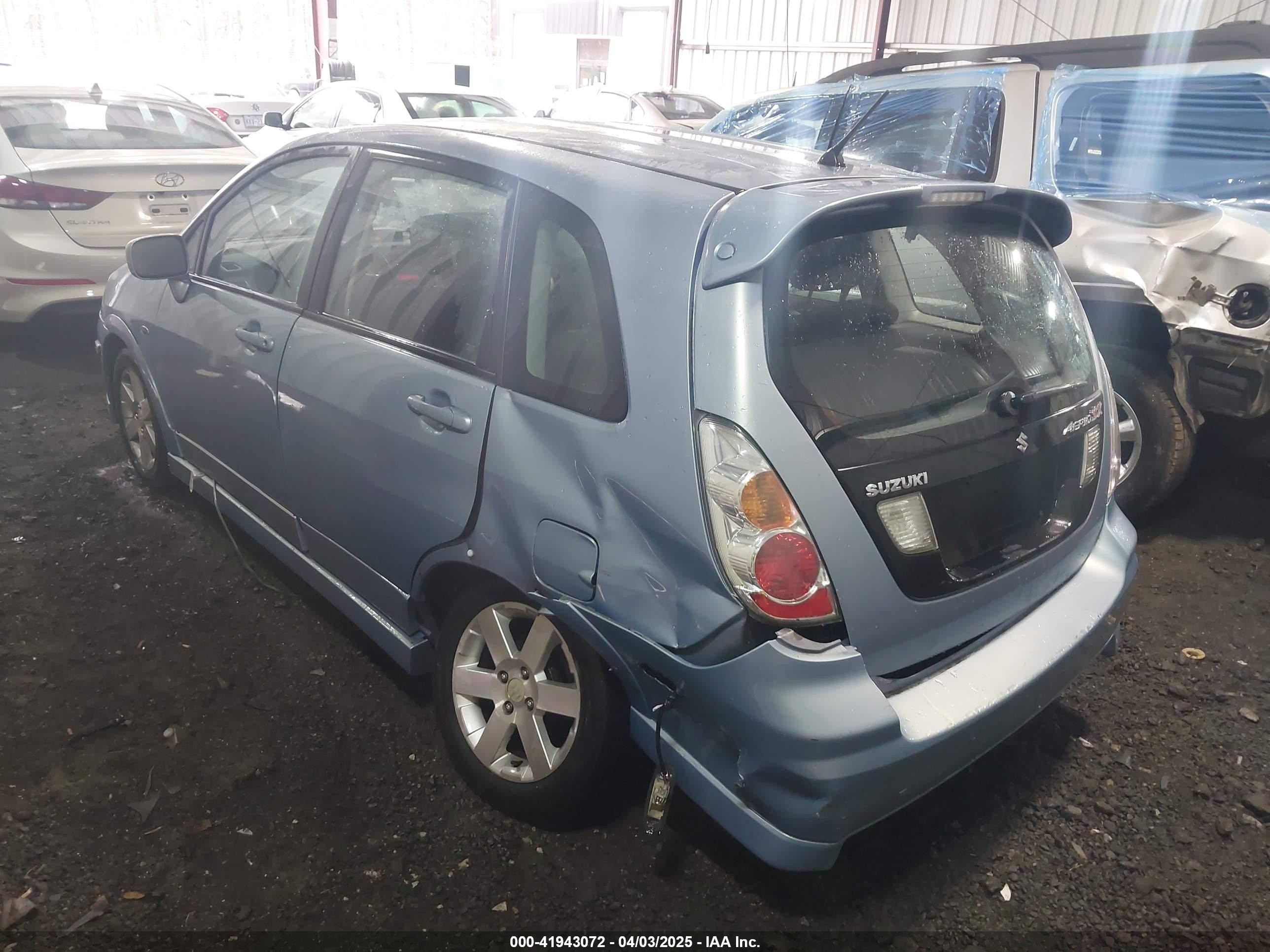 2005 Suzuki Aerio Sx   Blue vin: JS2RC61H055304743
