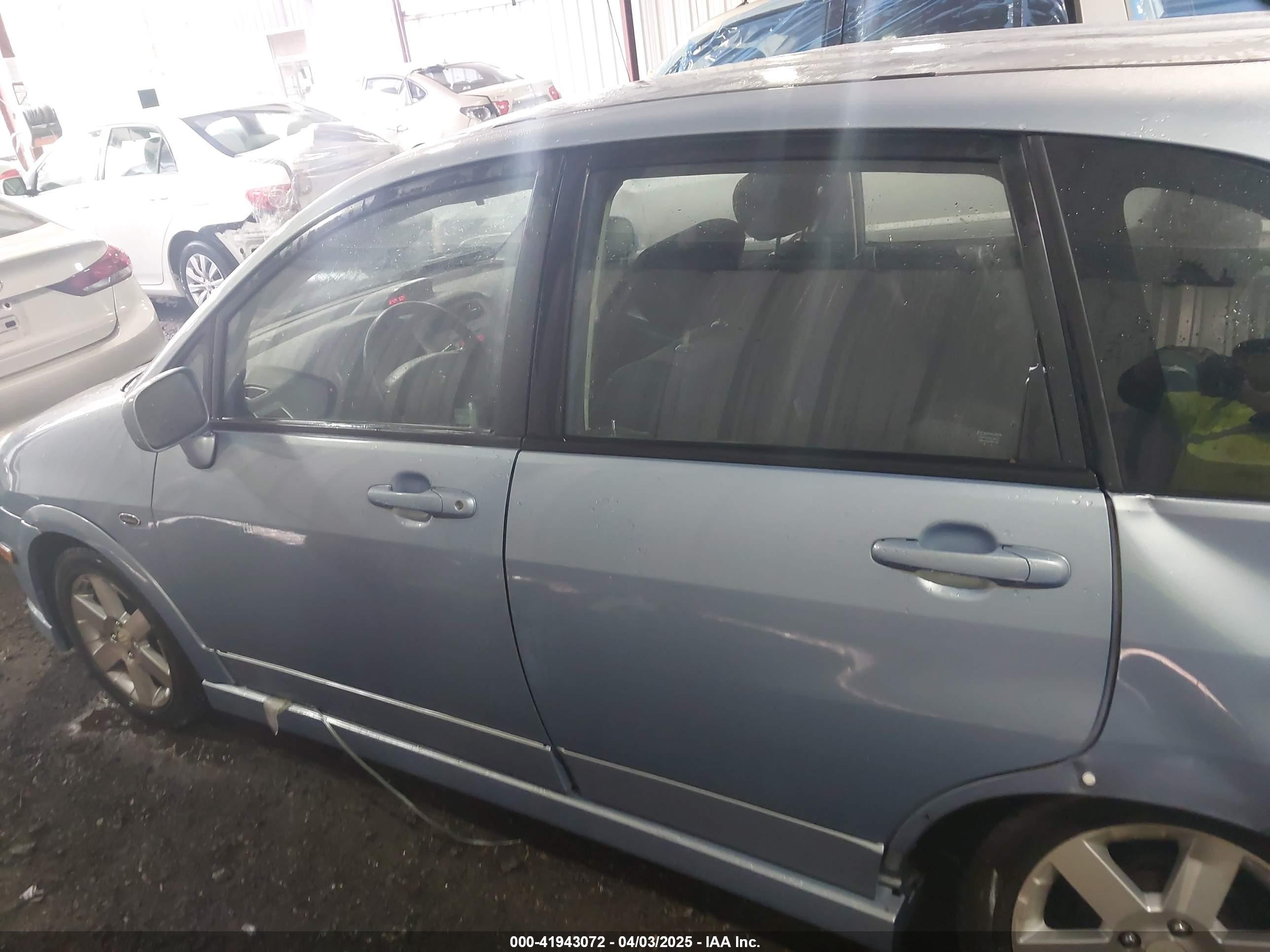2005 Suzuki Aerio Sx   Blue vin: JS2RC61H055304743