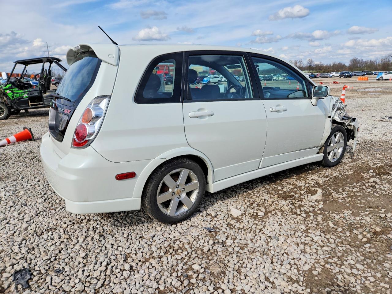 2006 Suzuki Aerio Premium White vin: JS2RC61H265351581