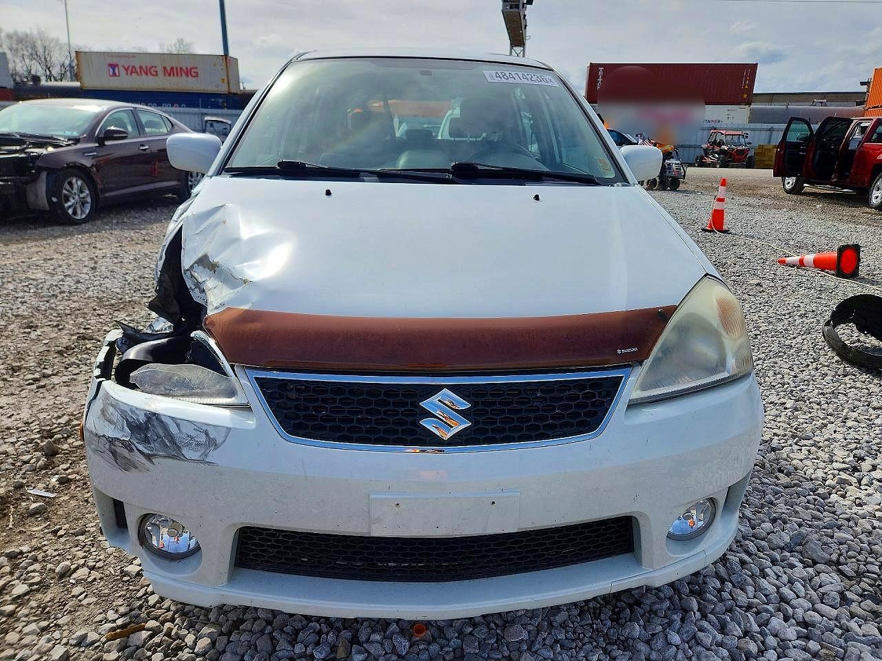 2006 Suzuki Aerio Premium White vin: JS2RC61H265351581