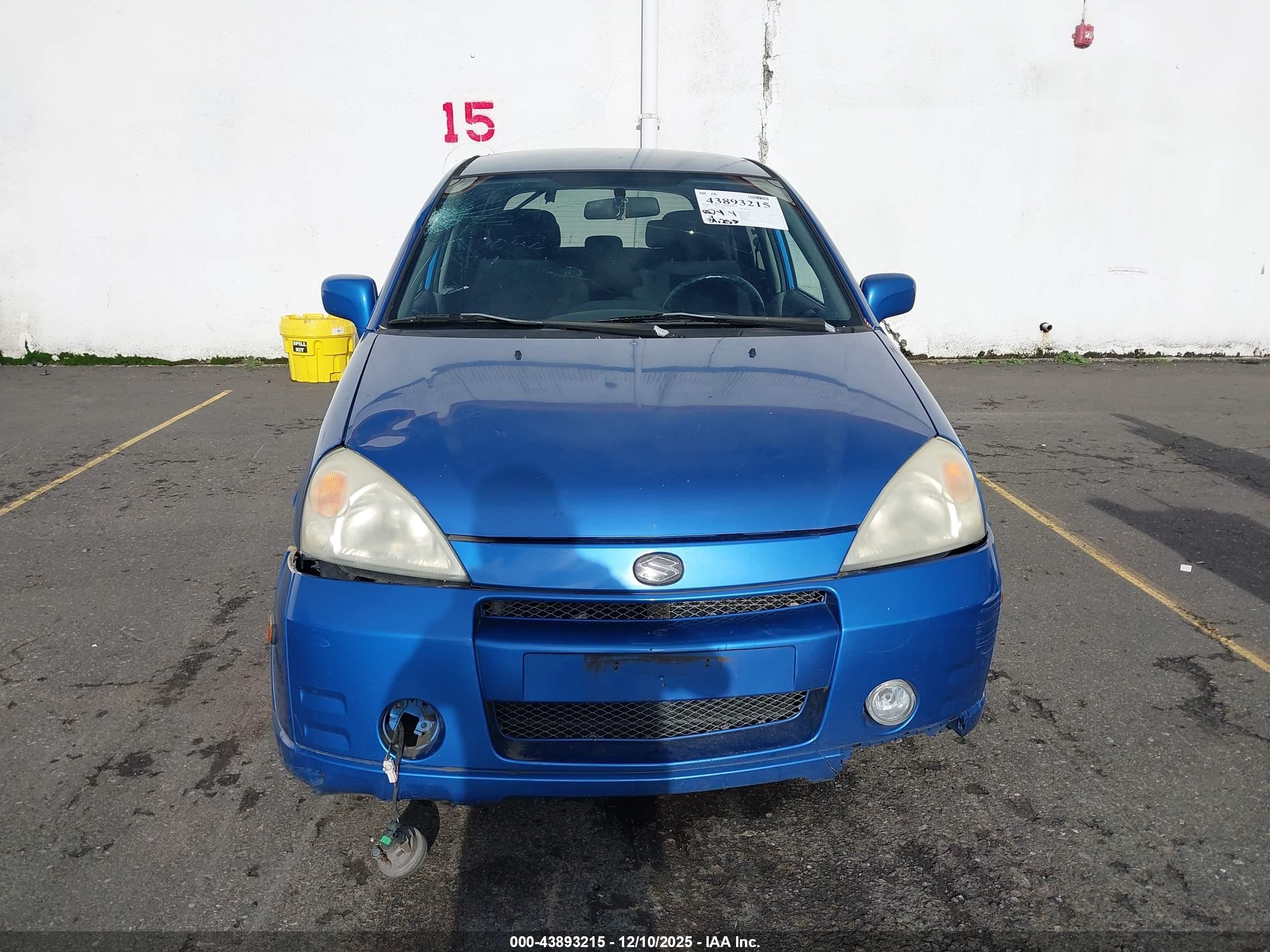 2004 Suzuki Aerio Sx   Blue vin: JS2RC61H345253382