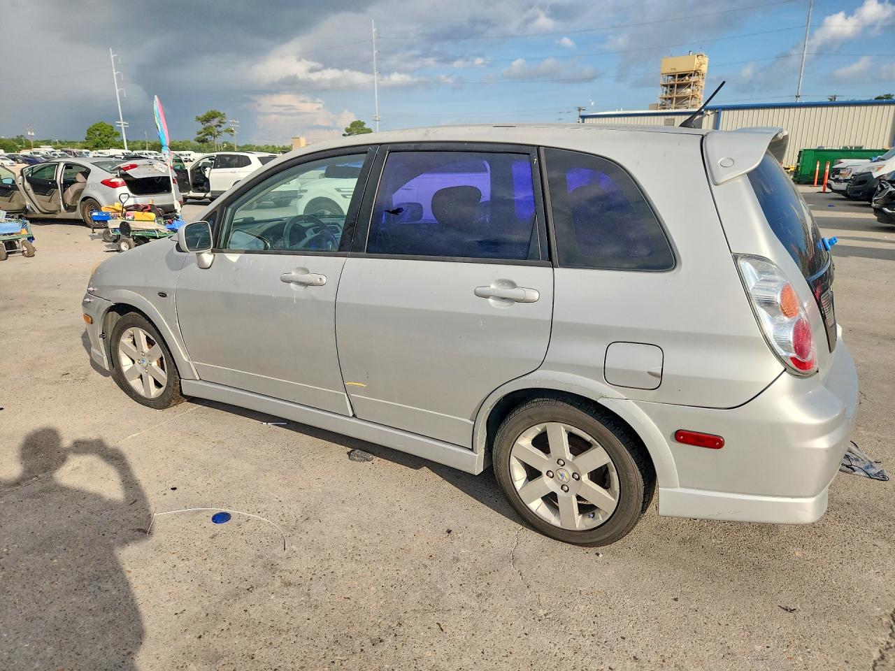 2005 Suzuki Aerio Sx Silver vin: JS2RC61H455304714