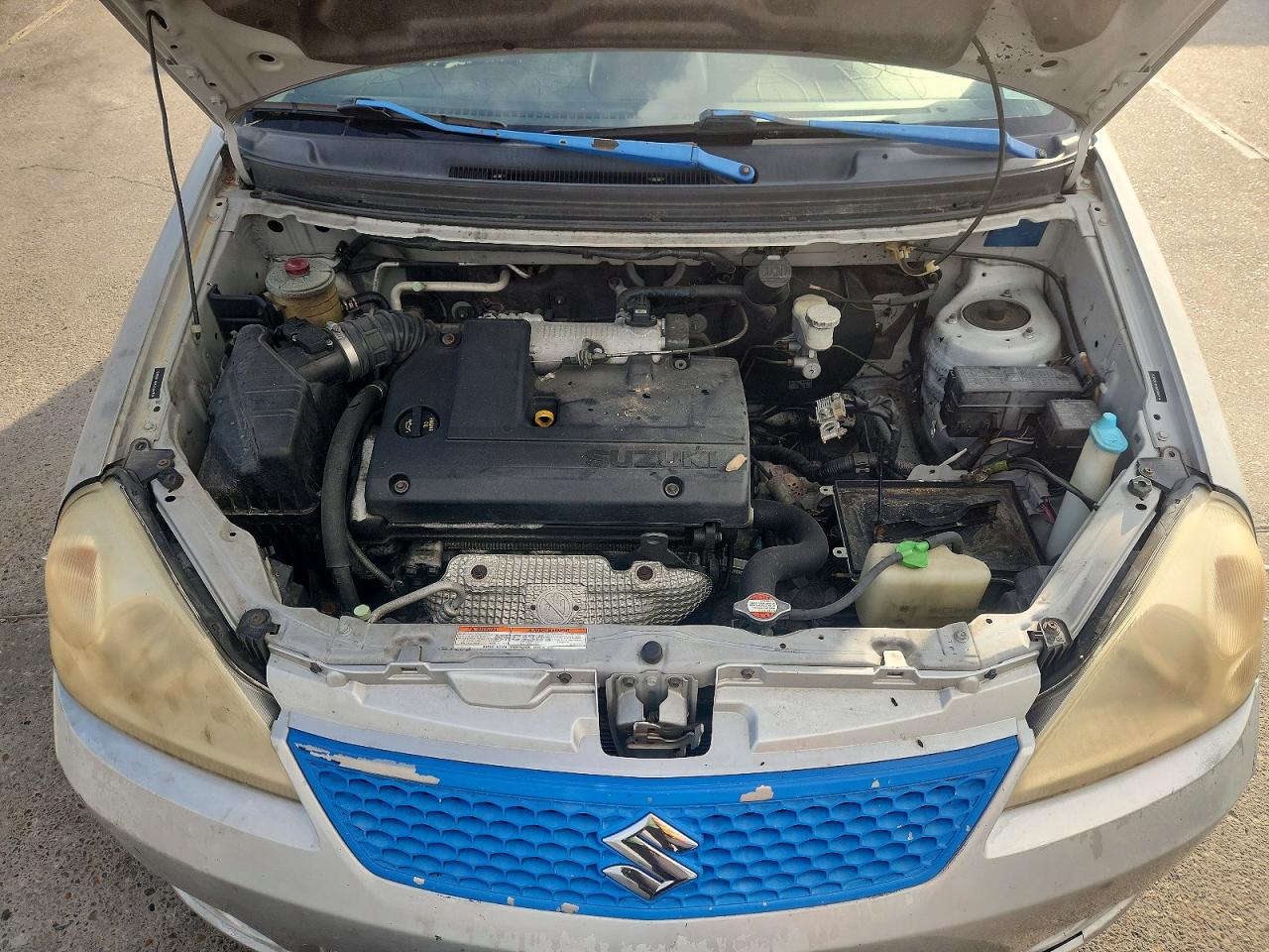 2005 Suzuki Aerio Sx Silver vin: JS2RC61H455304714