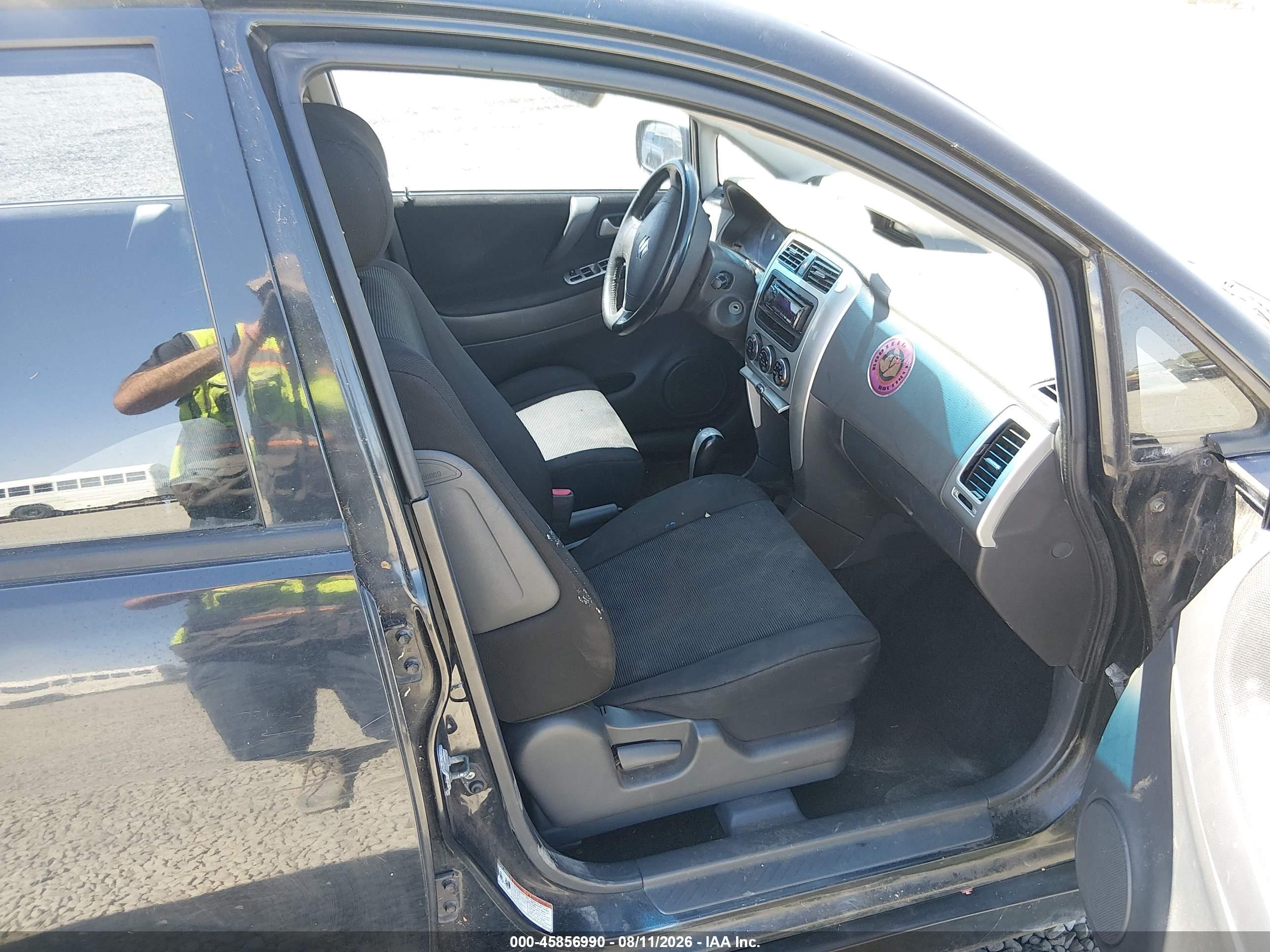 2005 Suzuki Aerio Sx Black vin: JS2RC61H555300753