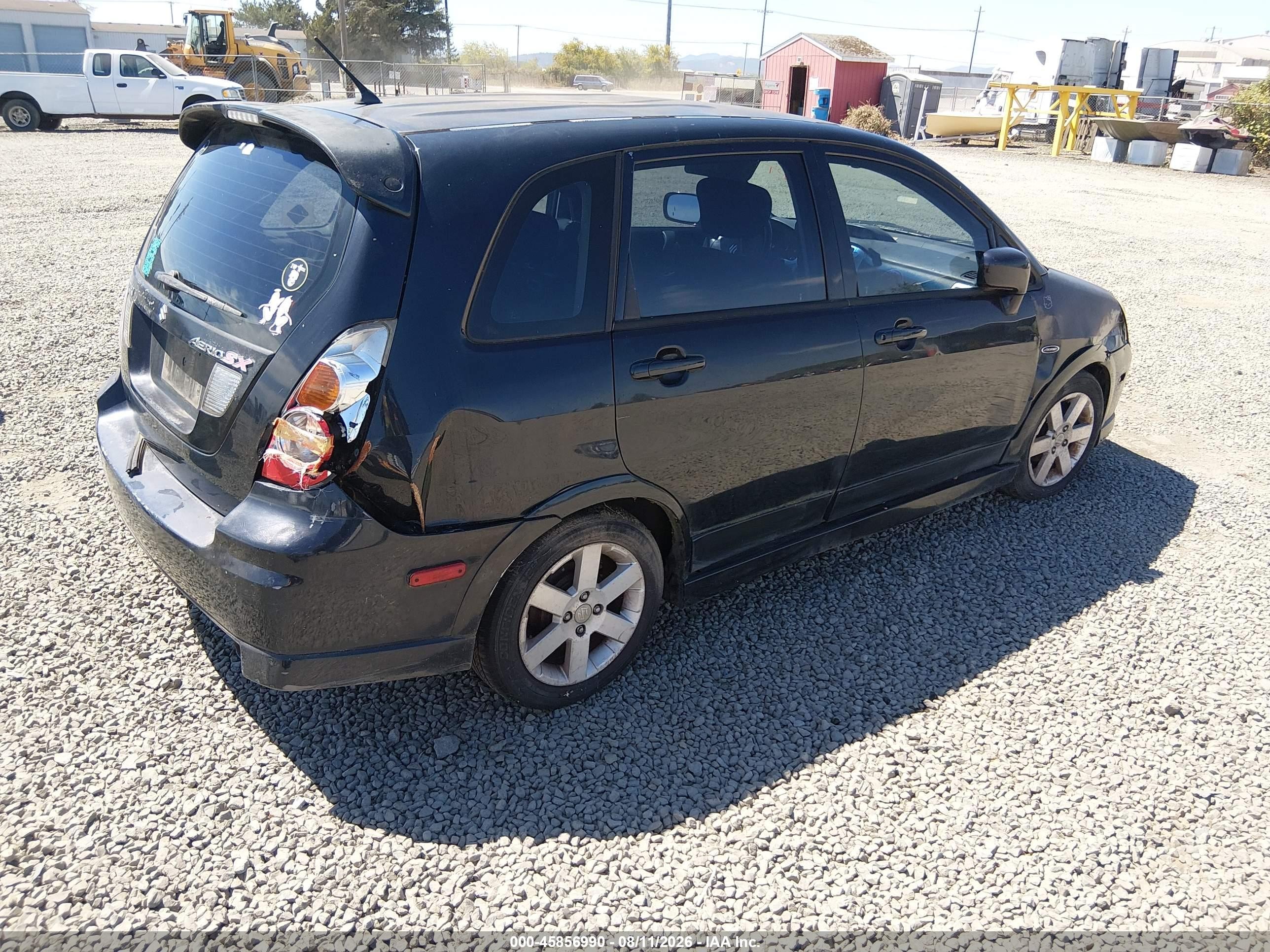 2005 Suzuki Aerio Sx Black vin: JS2RC61H555300753