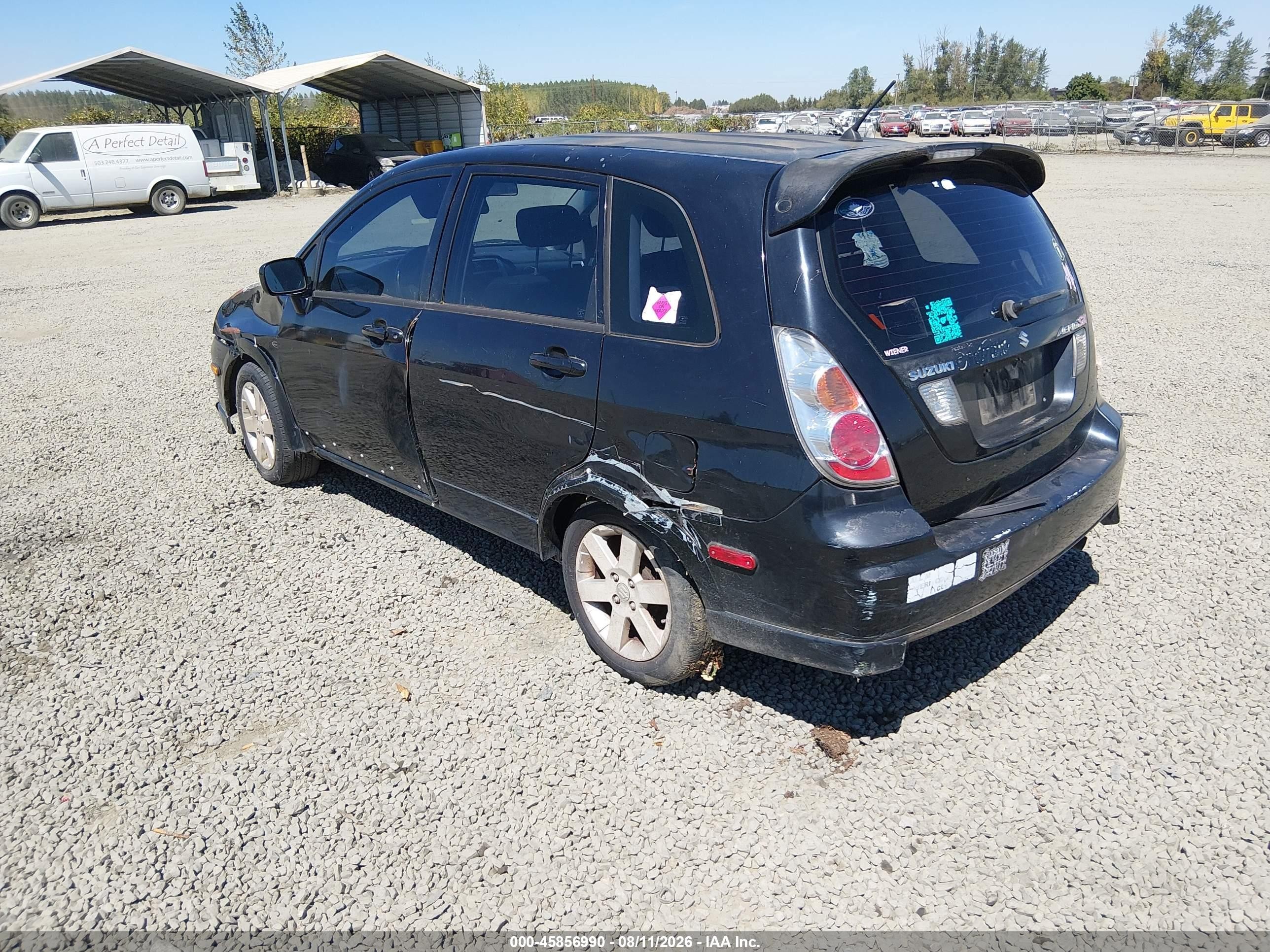 2005 Suzuki Aerio Sx Black vin: JS2RC61H555300753
