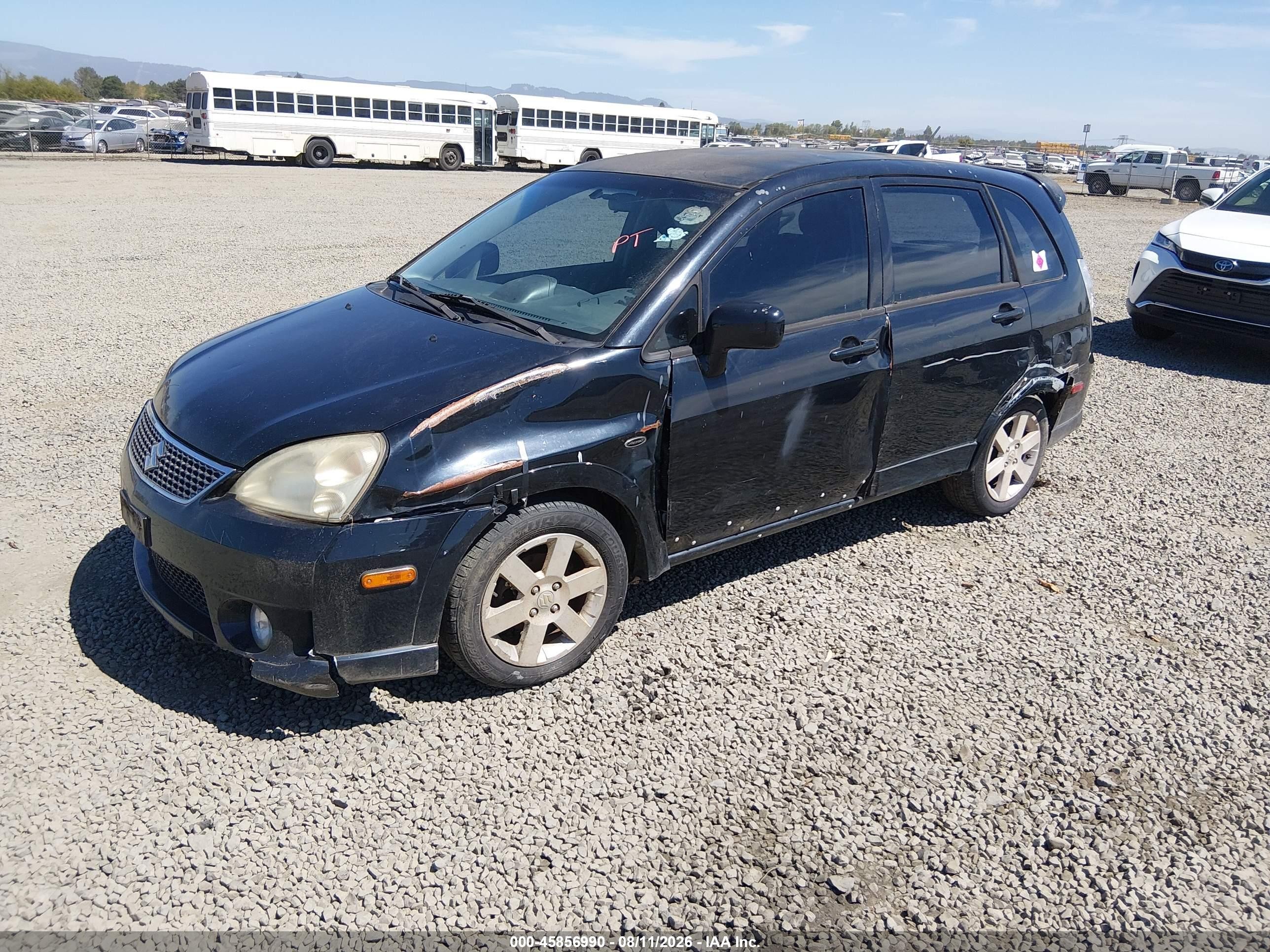 2005 Suzuki Aerio Sx Black vin: JS2RC61H555300753