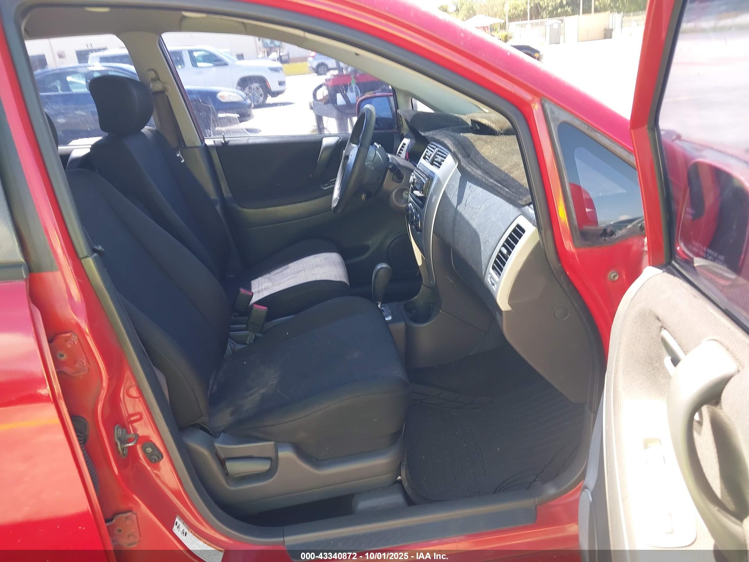 2005 Suzuki Aerio Sx   Red vin: JS2RC61H655303337