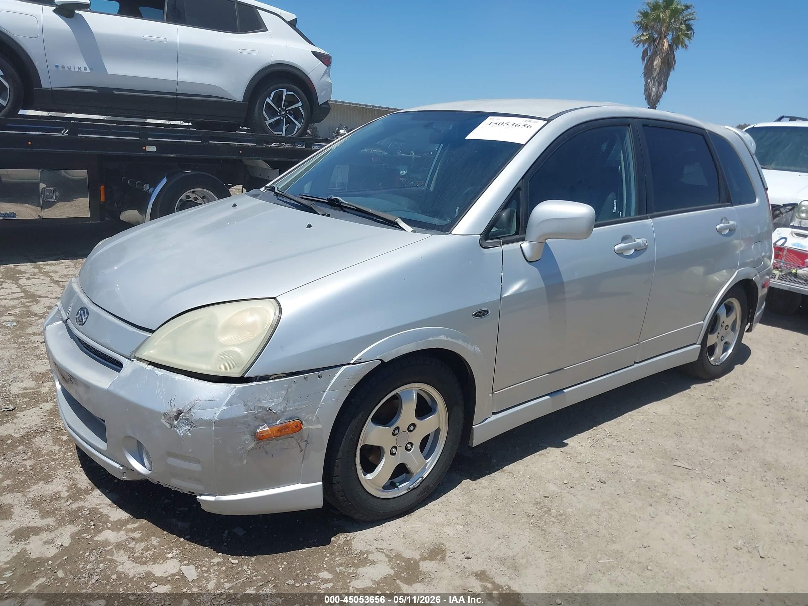 2004 Suzuki Aerio Sx   Silver vin: JS2RC61H845250381
