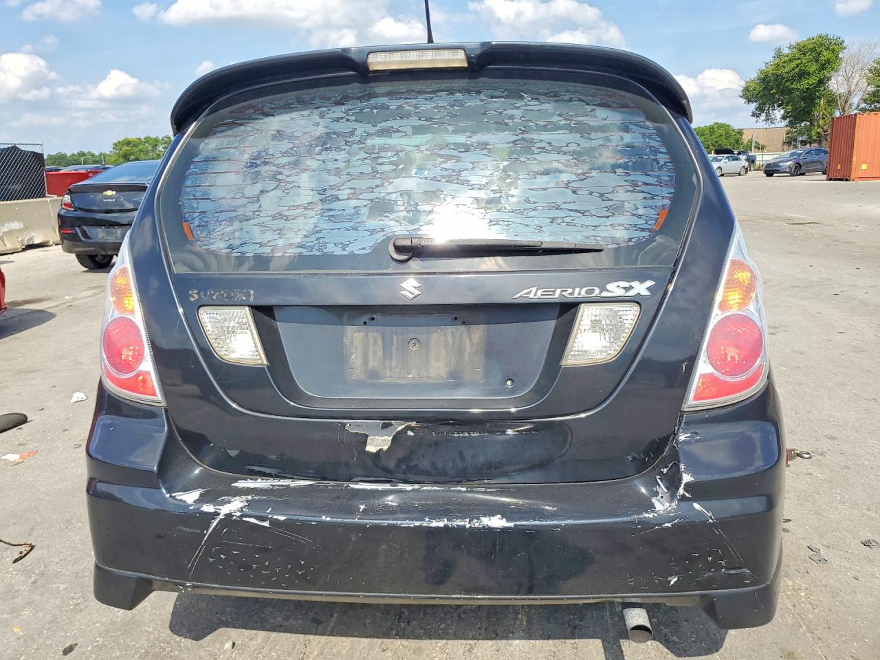 2006 Suzuki Aerio Black vin: JS2RC62H365350440