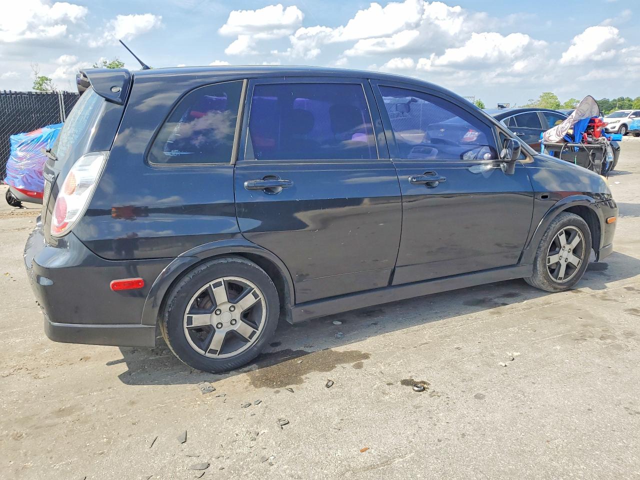 2006 Suzuki Aerio Black vin: JS2RC62H365350440