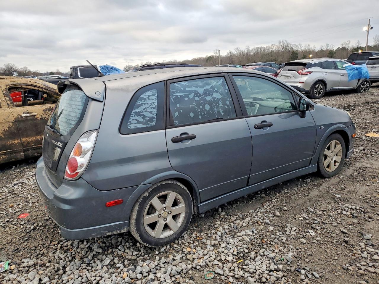 2006 Suzuki Aerio Charcoal vin: JS2RC62H565354070