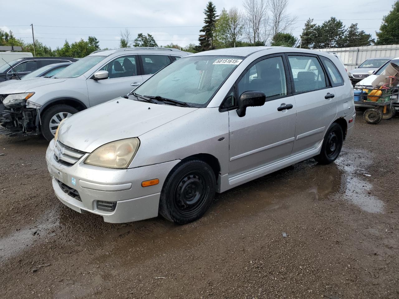 2006 Suzuki Aerio Silver vin: JS2RC62H865352104