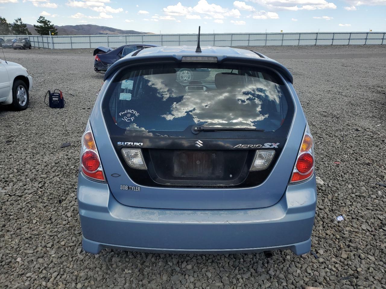 2006 Suzuki Aerio Blue vin: JS2RC62H965353505