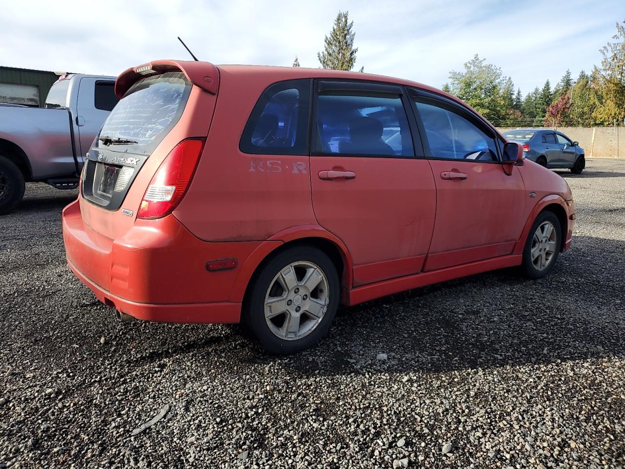 2003 Suzuki Aerio Sx Red vin: JS2RD41H635200742