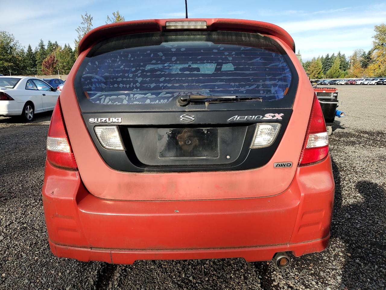 2003 Suzuki Aerio Sx Red vin: JS2RD41H635200742