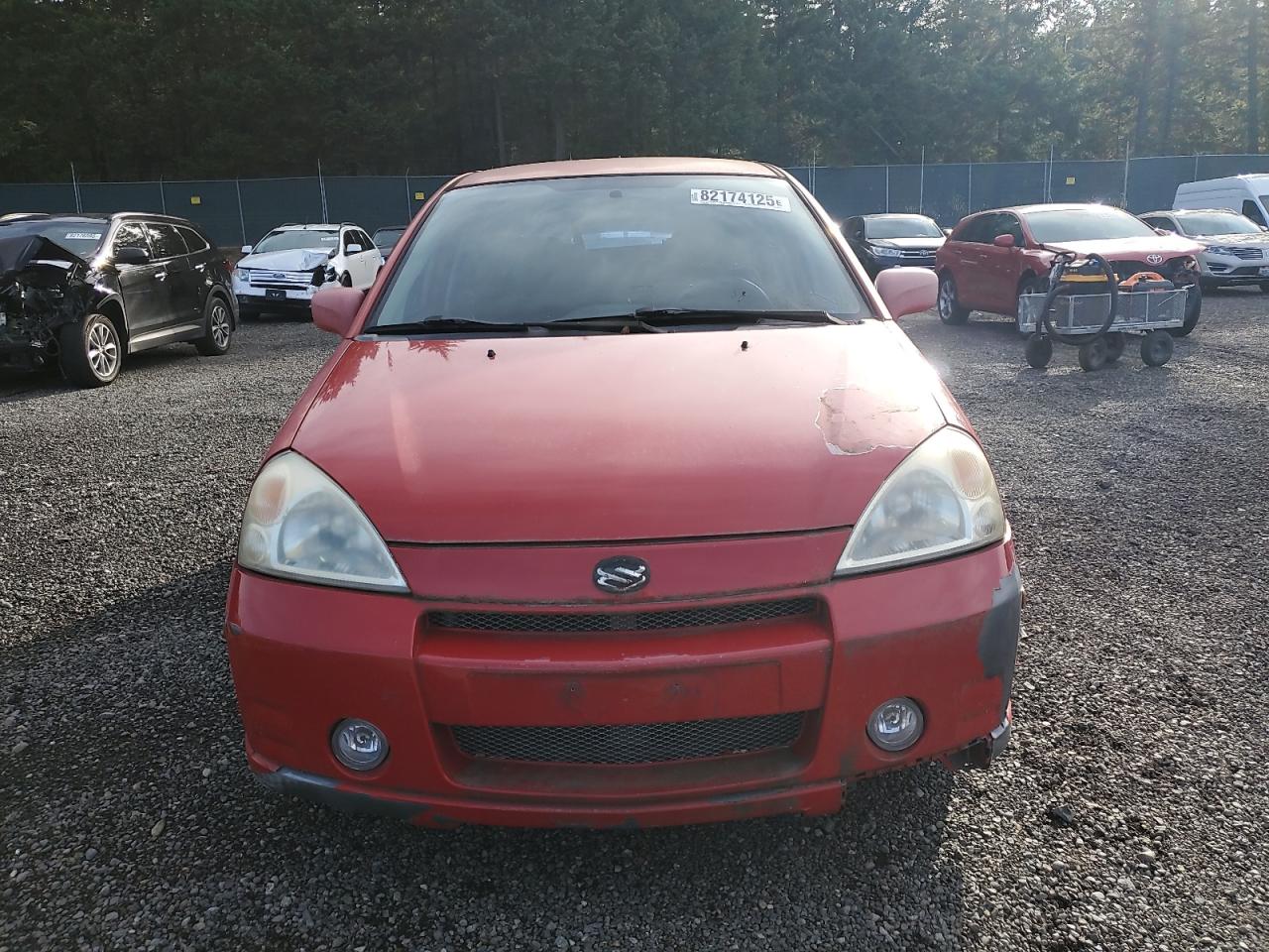 2003 Suzuki Aerio Sx Red vin: JS2RD41H635200742