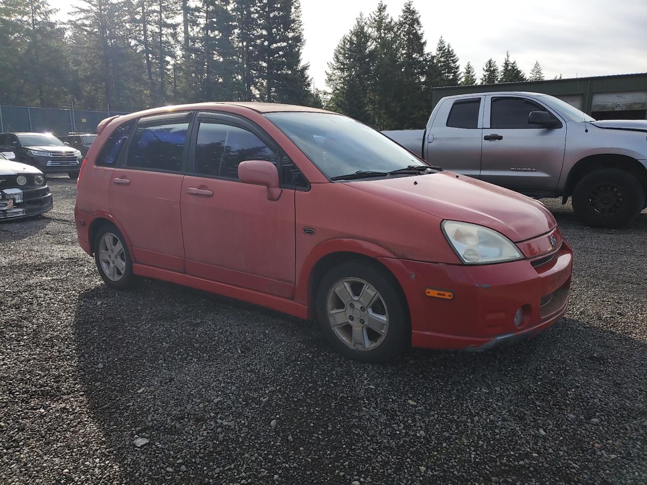 2003 Suzuki Aerio Sx Red vin: JS2RD41H635200742