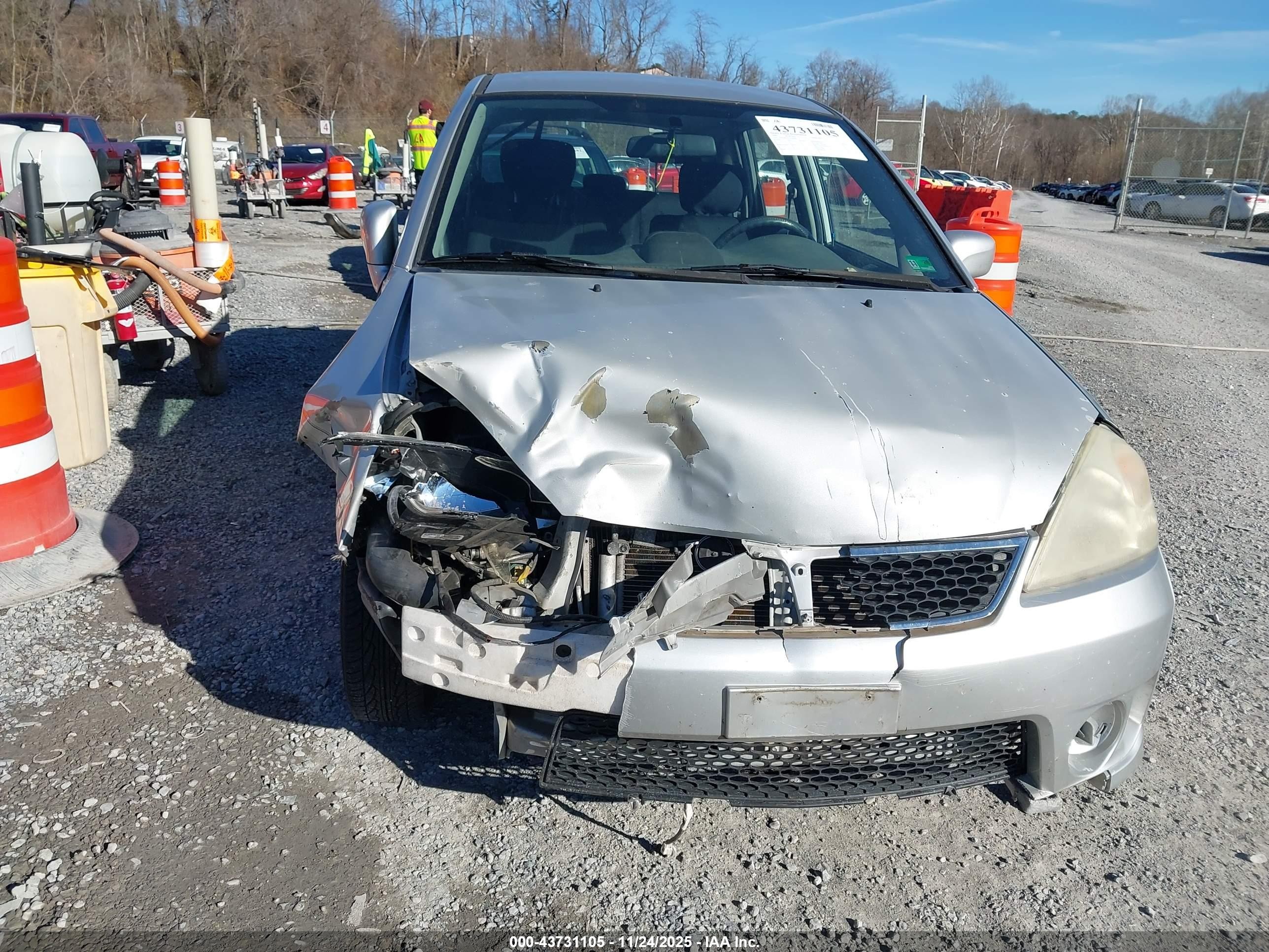 2005 Suzuki Aerio Sx   Silver vin: JS2RD61H555300975