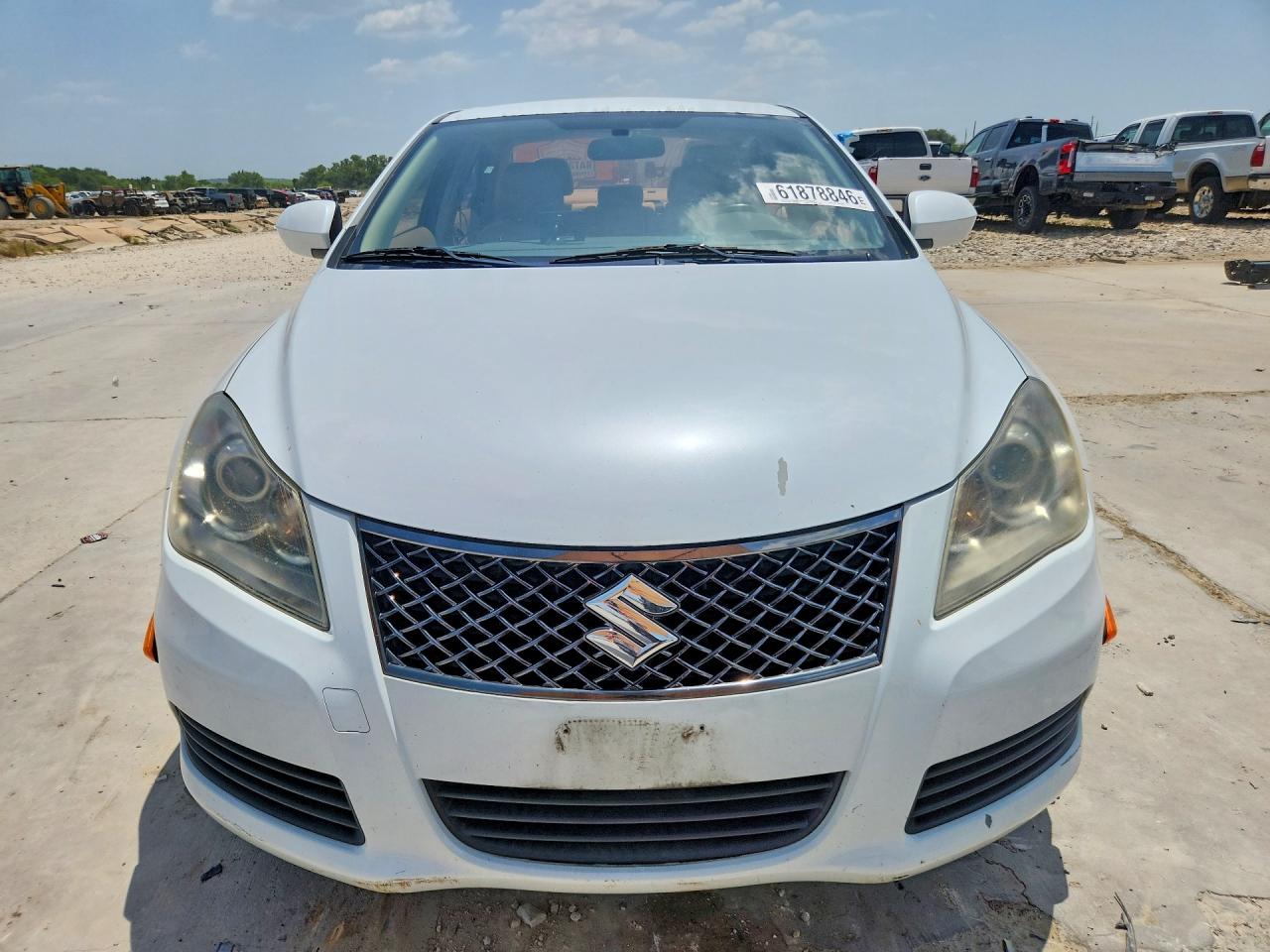 2011 Suzuki Kizashi Se White vin: JS2RE9A35B6111784