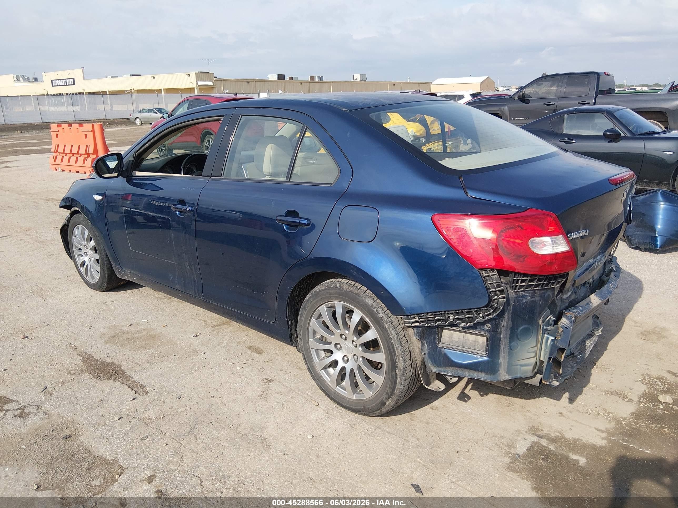 2010 Suzuki Kizashi Se Blue vin: JS2RE9A37A6101031