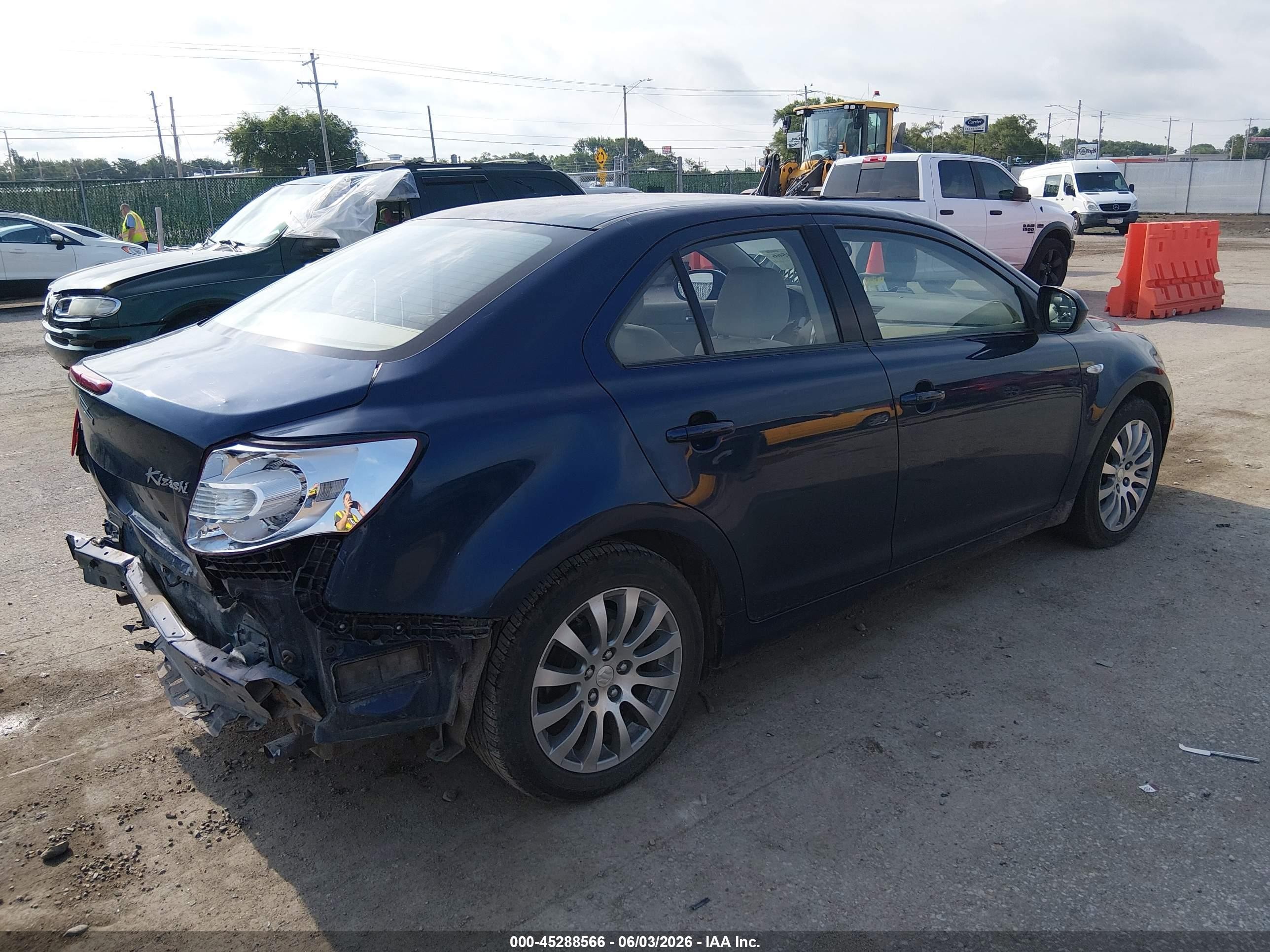 2010 Suzuki Kizashi Se Blue vin: JS2RE9A37A6101031