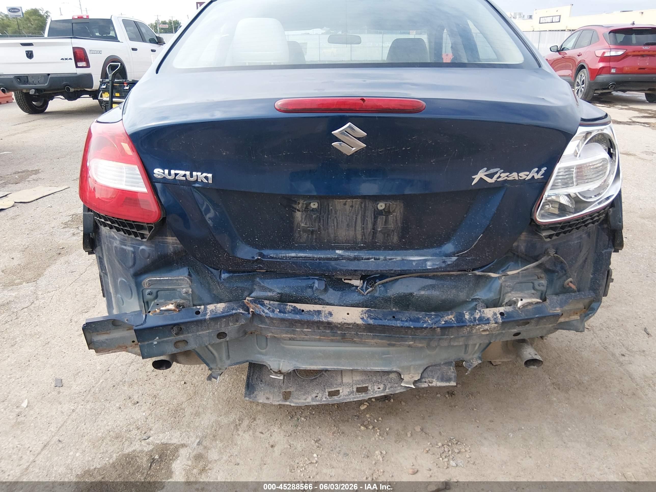 2010 Suzuki Kizashi Se Blue vin: JS2RE9A37A6101031