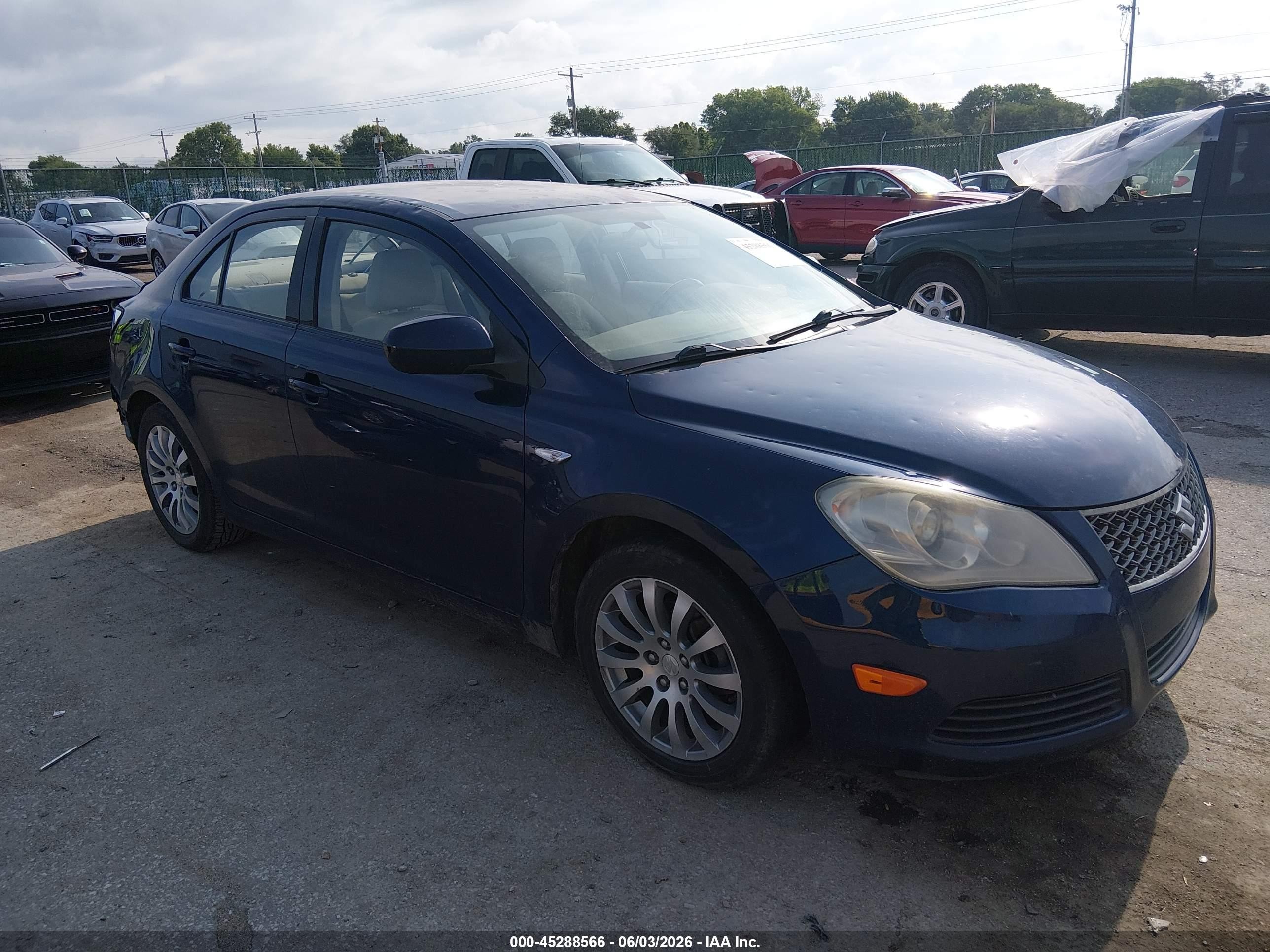 2010 Suzuki Kizashi Se Blue vin: JS2RE9A37A6101031