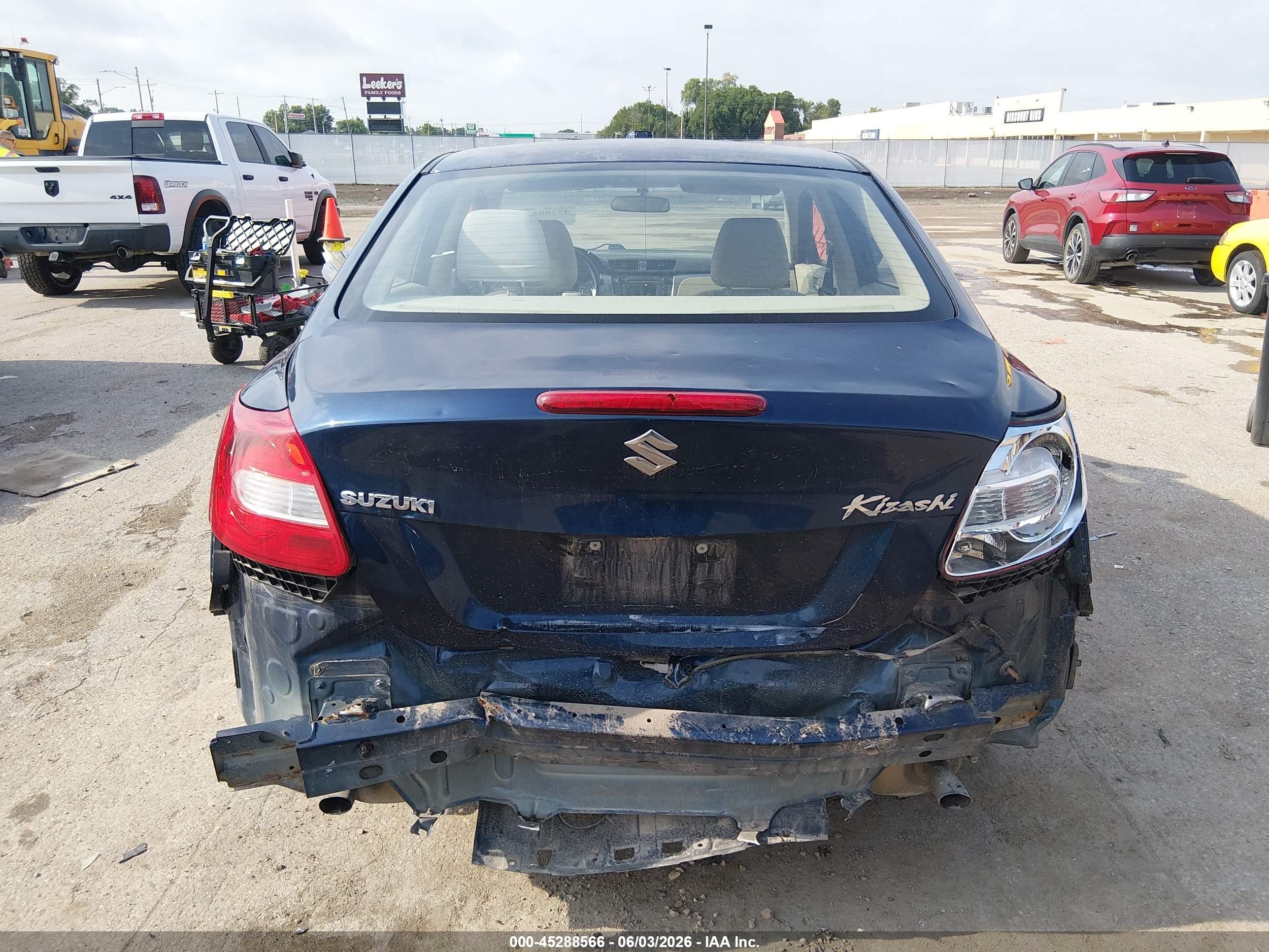 2010 Suzuki Kizashi Se Blue vin: JS2RE9A37A6101031