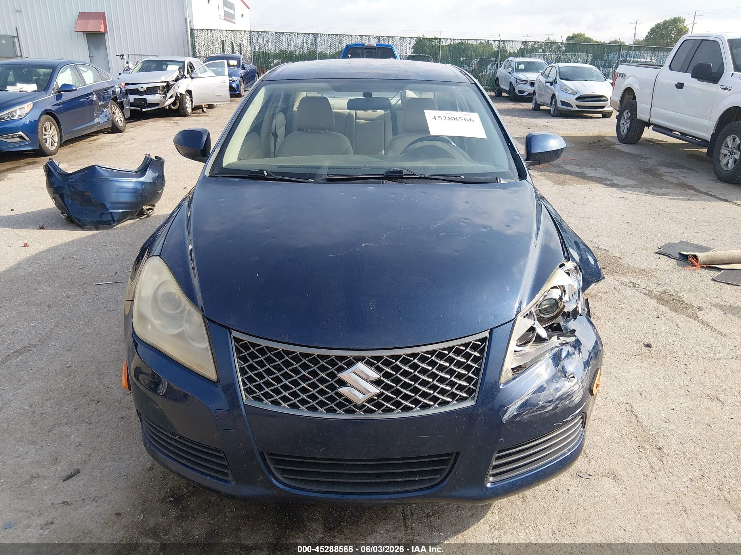 2010 Suzuki Kizashi Se Blue vin: JS2RE9A37A6101031