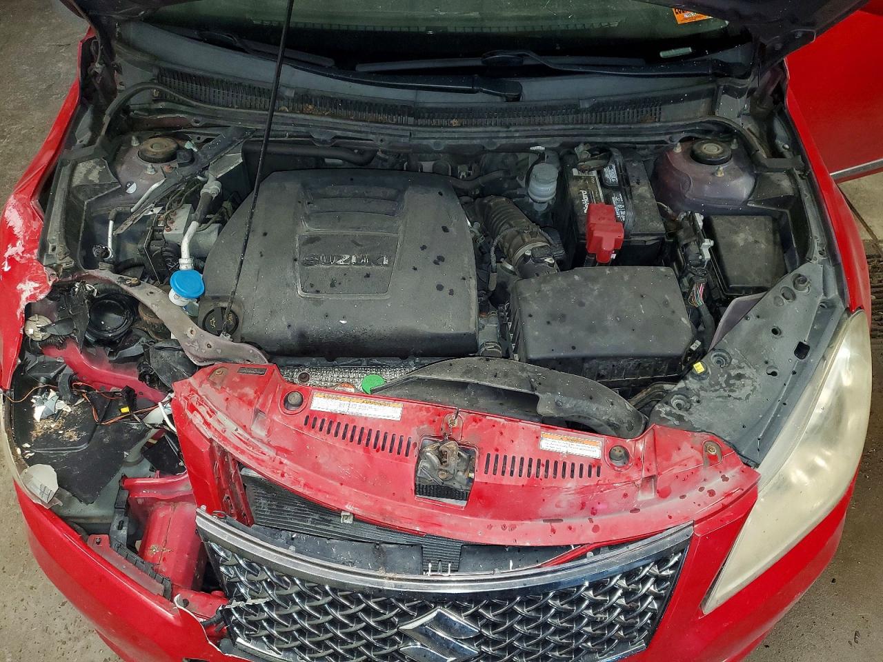 2010 Suzuki Kizashi Gts Red vin: JS2RE9A59A6100027