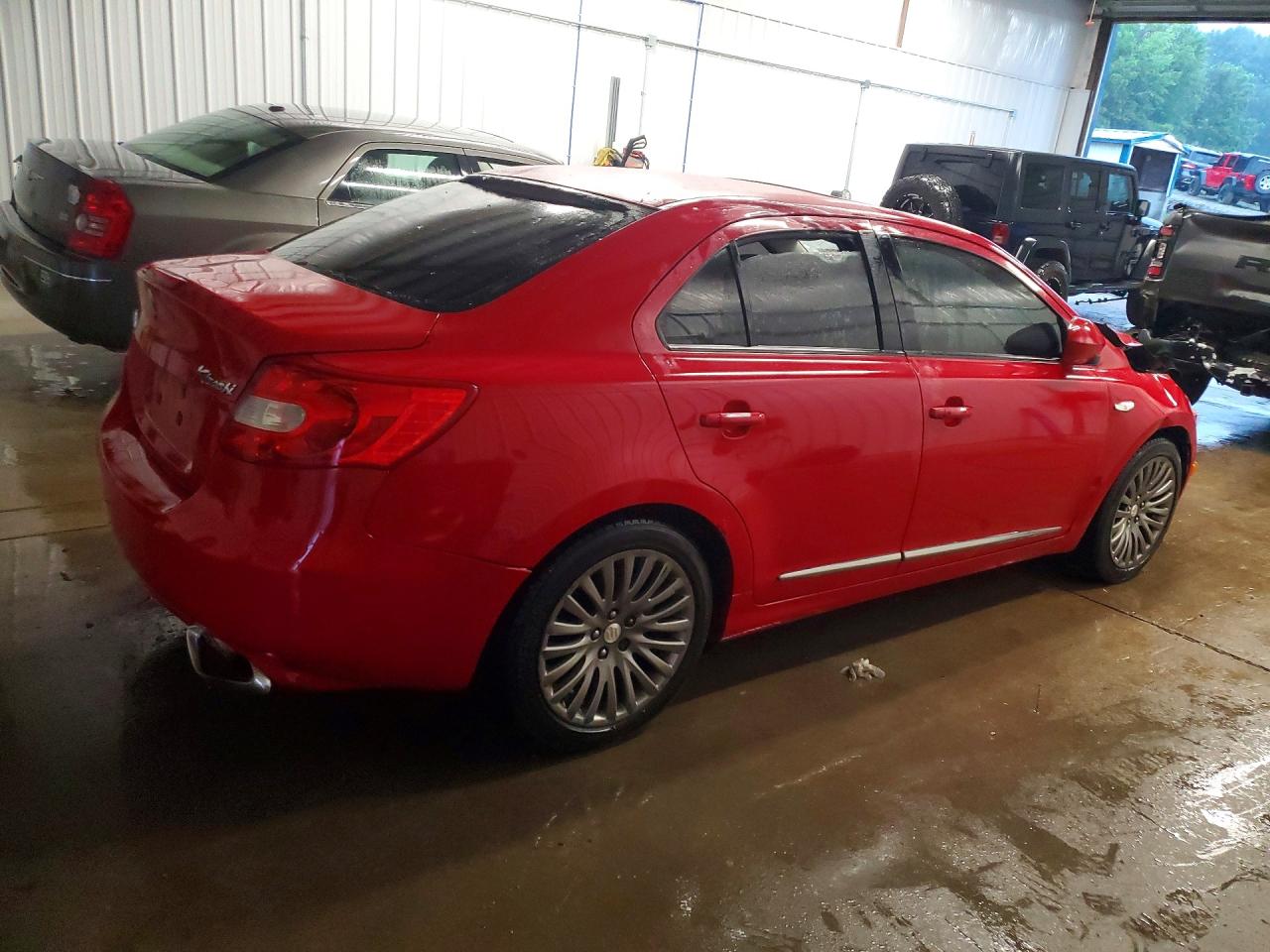 2010 Suzuki Kizashi Gts Red vin: JS2RE9A59A6100027