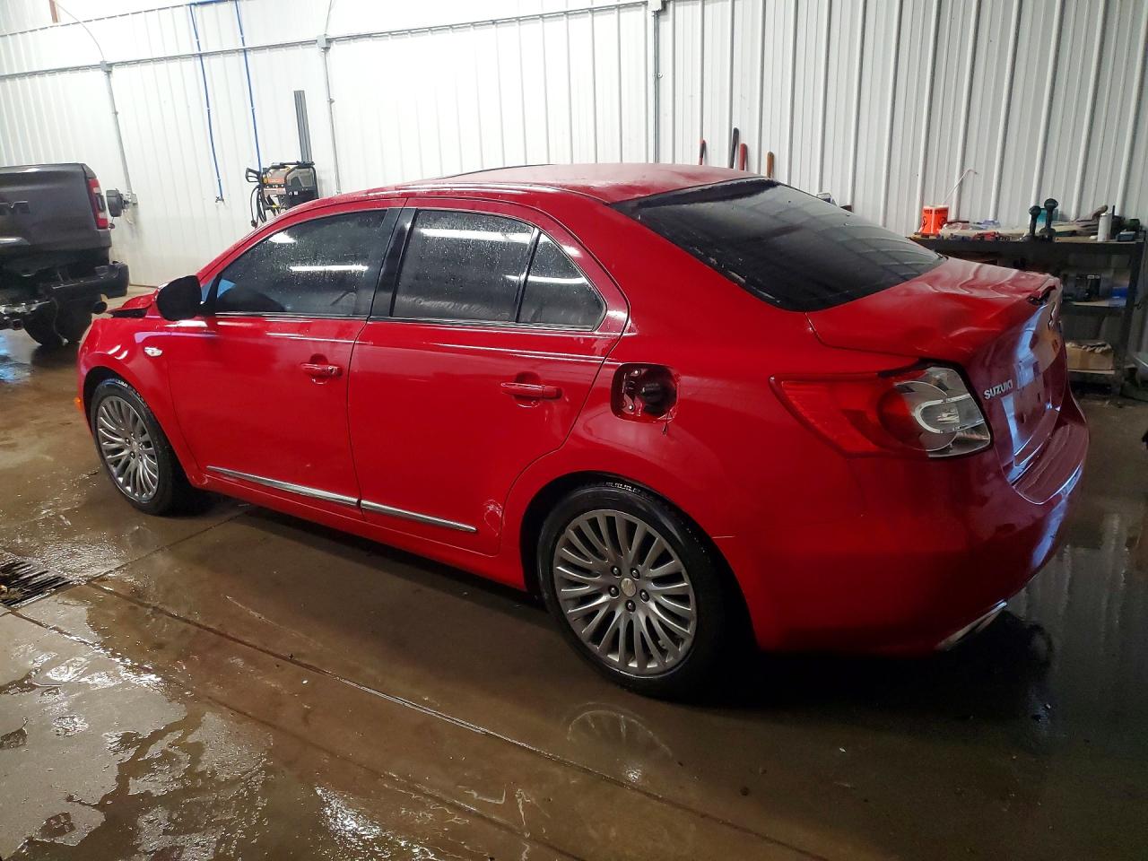 2010 Suzuki Kizashi Gts Red vin: JS2RE9A59A6100027