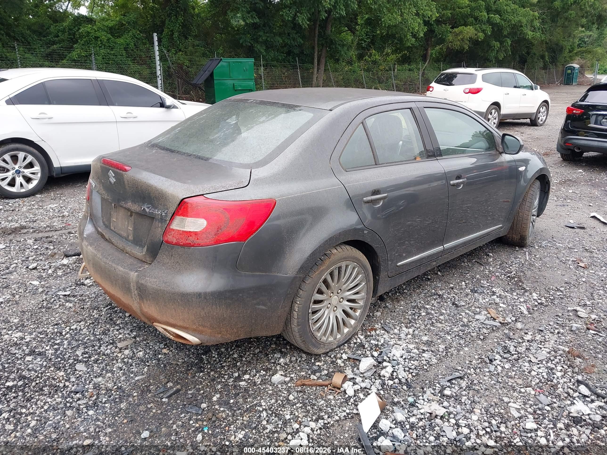 2010 Suzuki Kizashi Gts Серый vin: JS2RE9A59A6100643